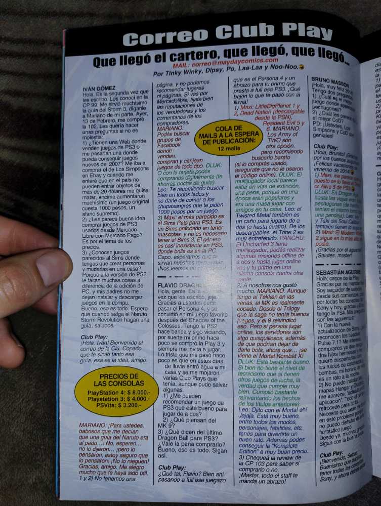 Club Play Año 10 # 105  (agosto) magazine collectible - Main Image 3