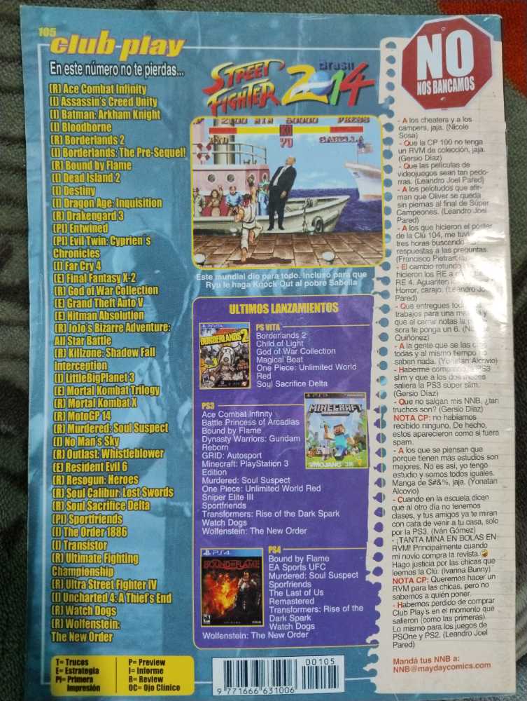 Club Play Año 10 # 105  (agosto) magazine collectible - Main Image 4