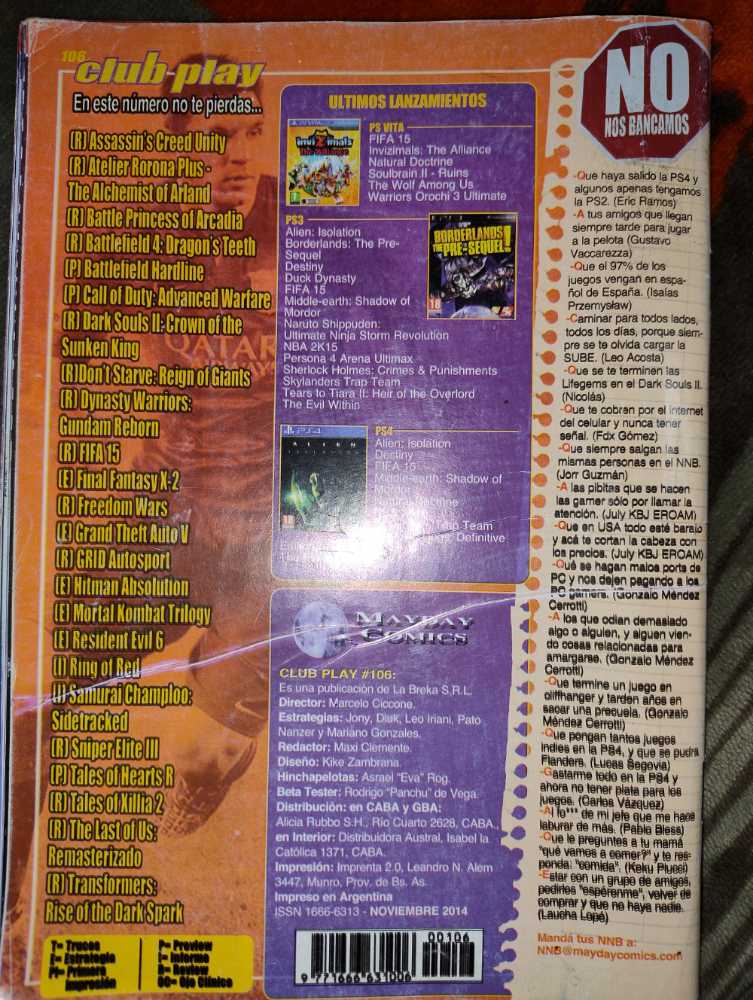 Club Play Año 10 # 106  (noviembre) magazine collectible - Main Image 4