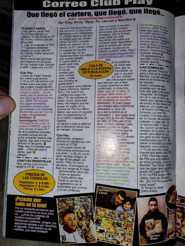 Club Play Año 10 # 107  (enero) magazine collectible - Main Image 2