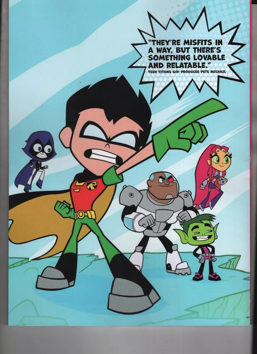 Teen Titans Go!: A Complete Fan Guide  magazine collectible [Barcode 07960216372743] - Main Image 2