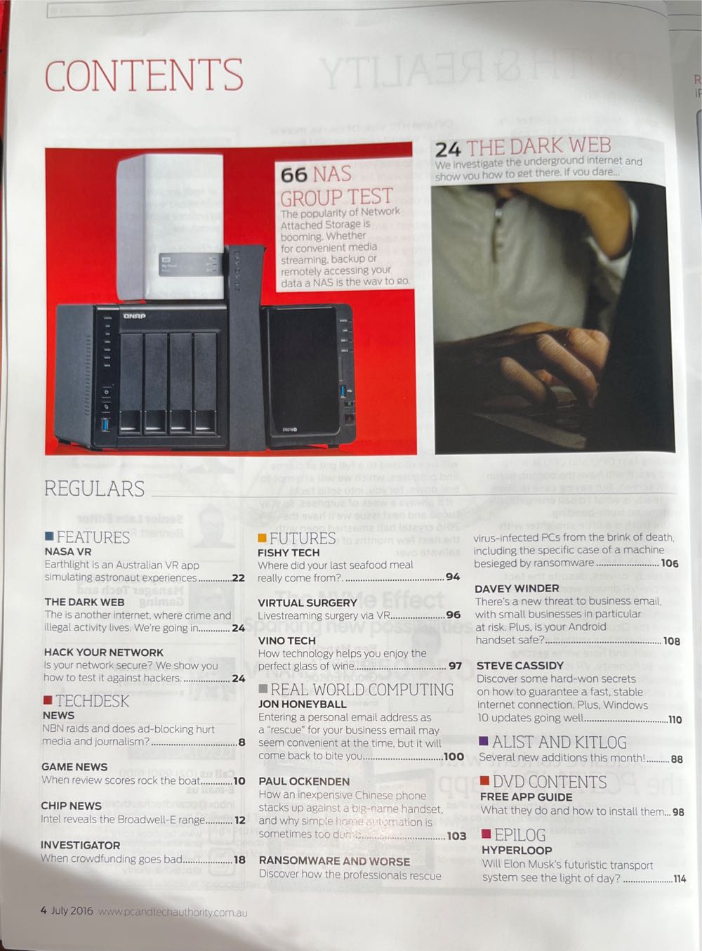 PC & Tech Authority Issue 224  (July) magazine collectible [Barcode 977132929700607] - Main Image 2