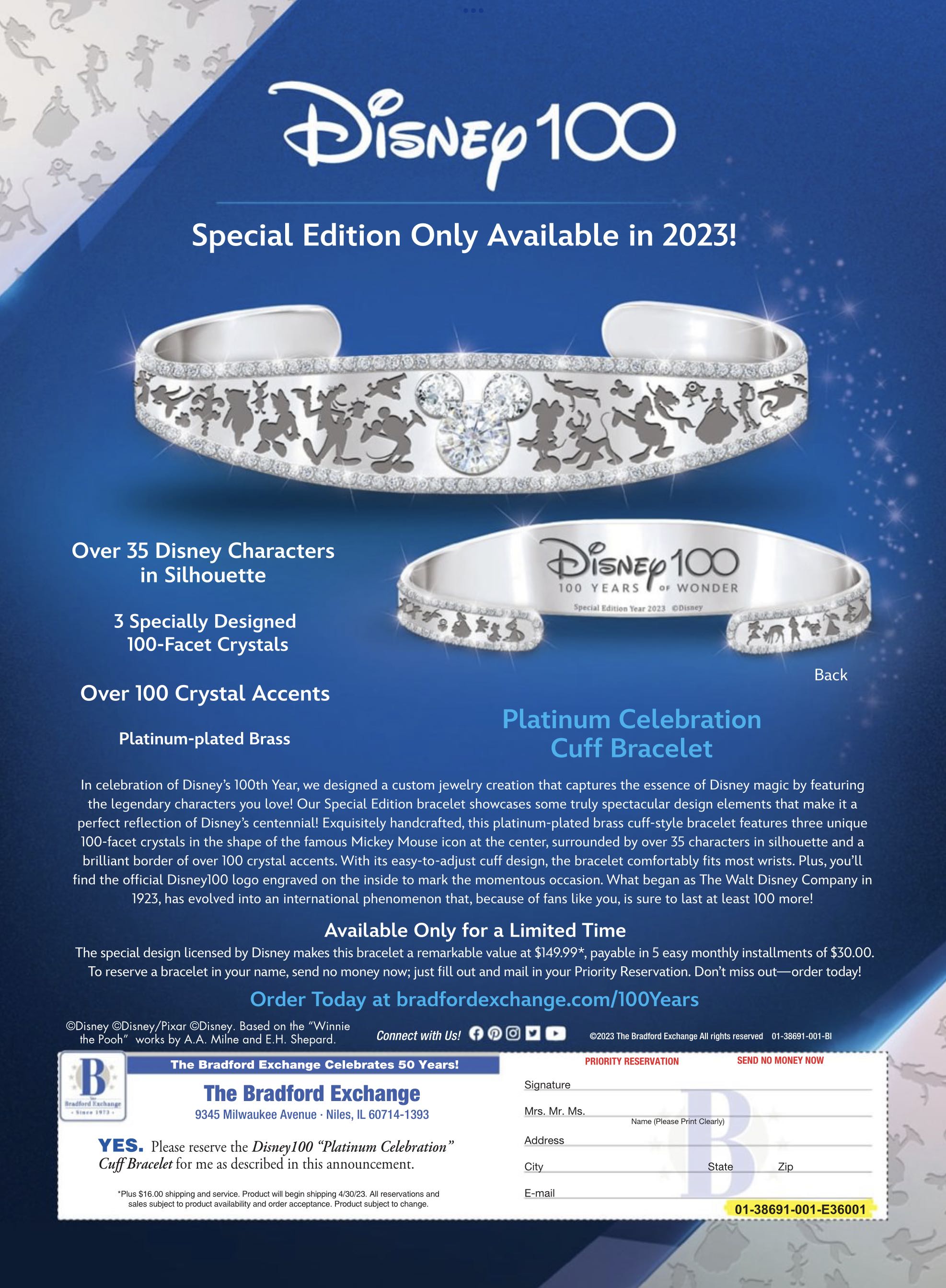 100 Years of Disney - The Parks! The Movies! The Magic!  2023 November  (November) magazine collectible - Main Image 2