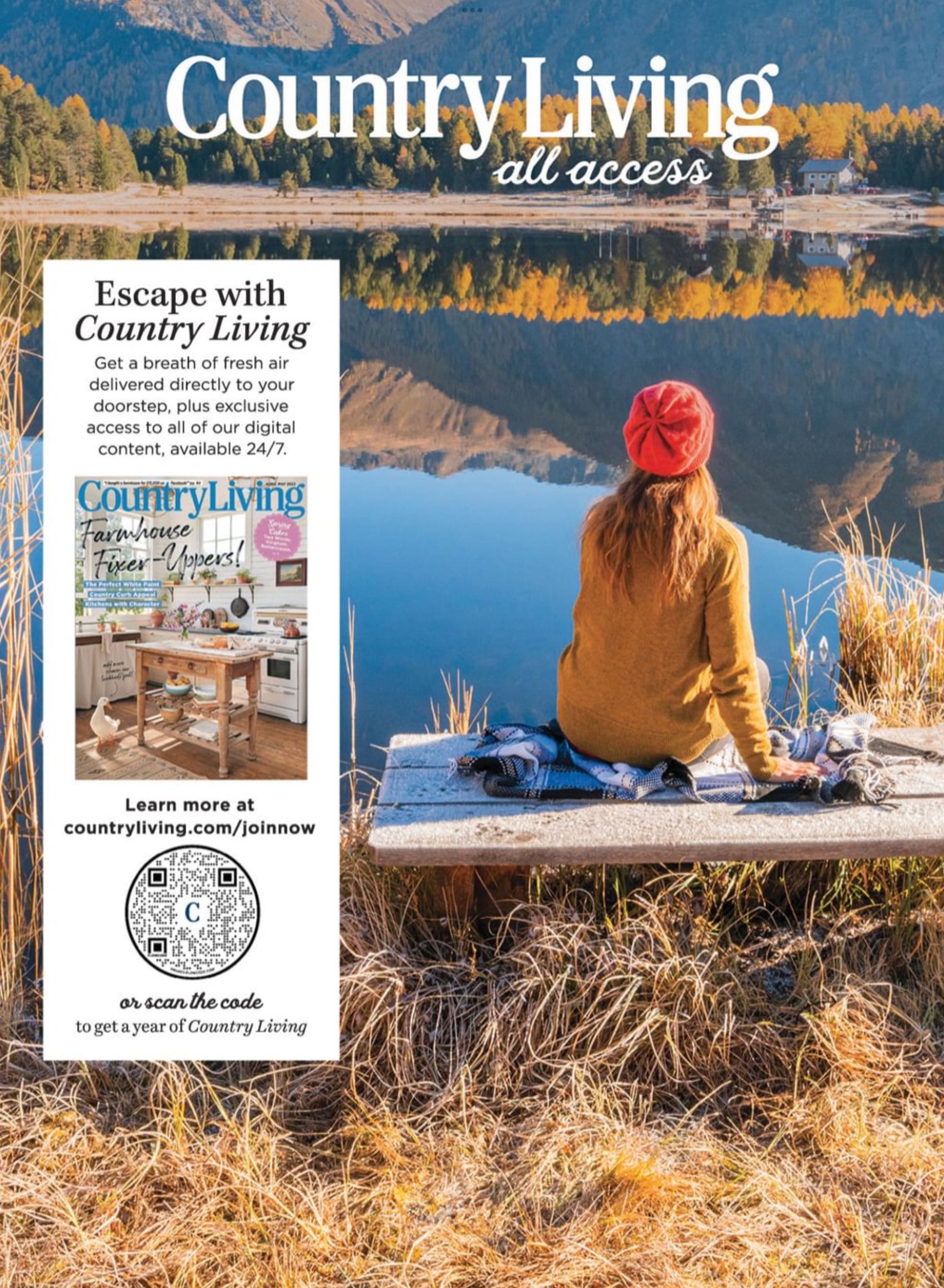 Country Living Farmhouse Christmas  2023 October  (October) magazine collectible - Main Image 2