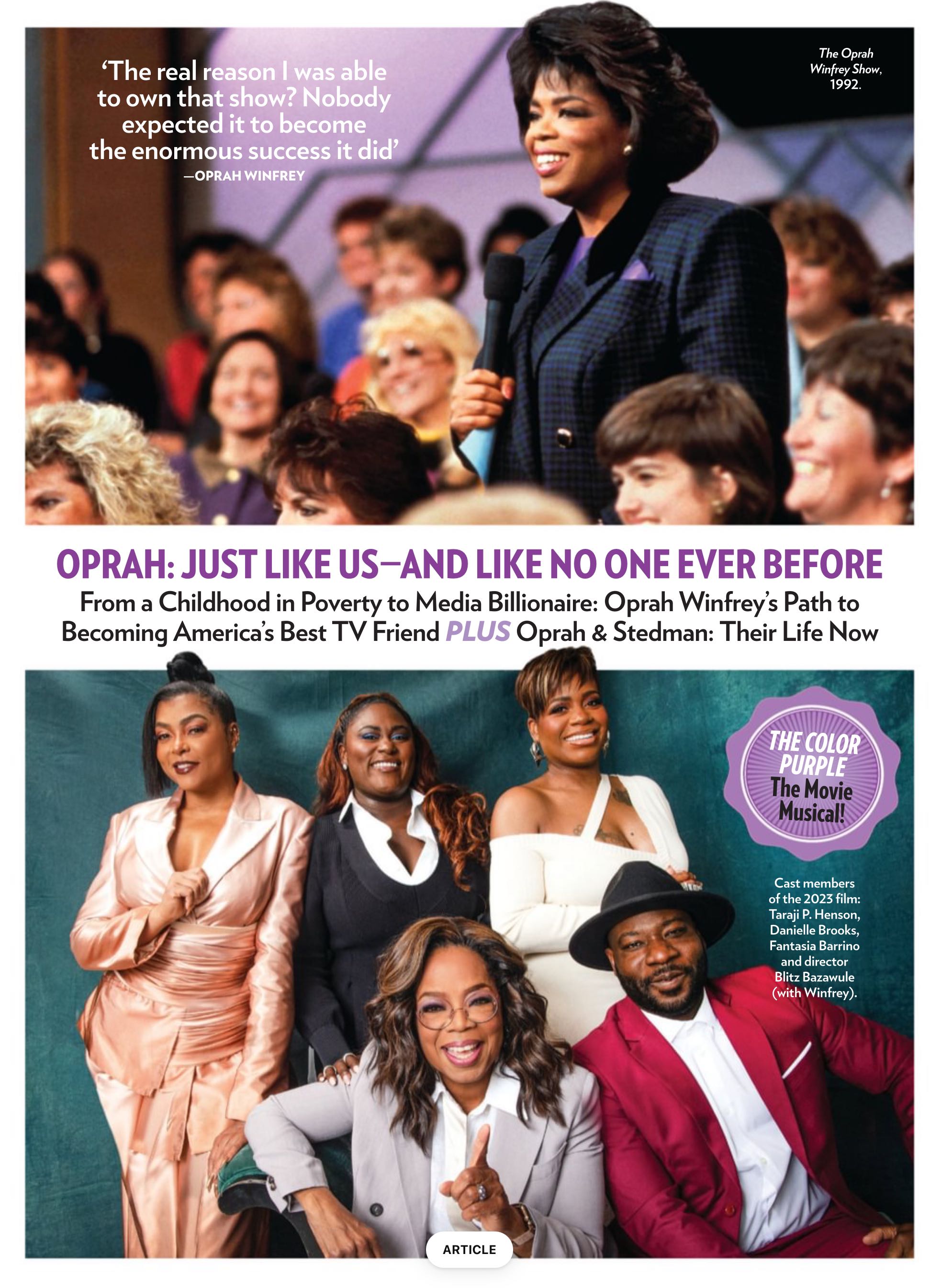 Oprah - Her Incredible Life  2024 January  (January) magazine collectible - Main Image 2