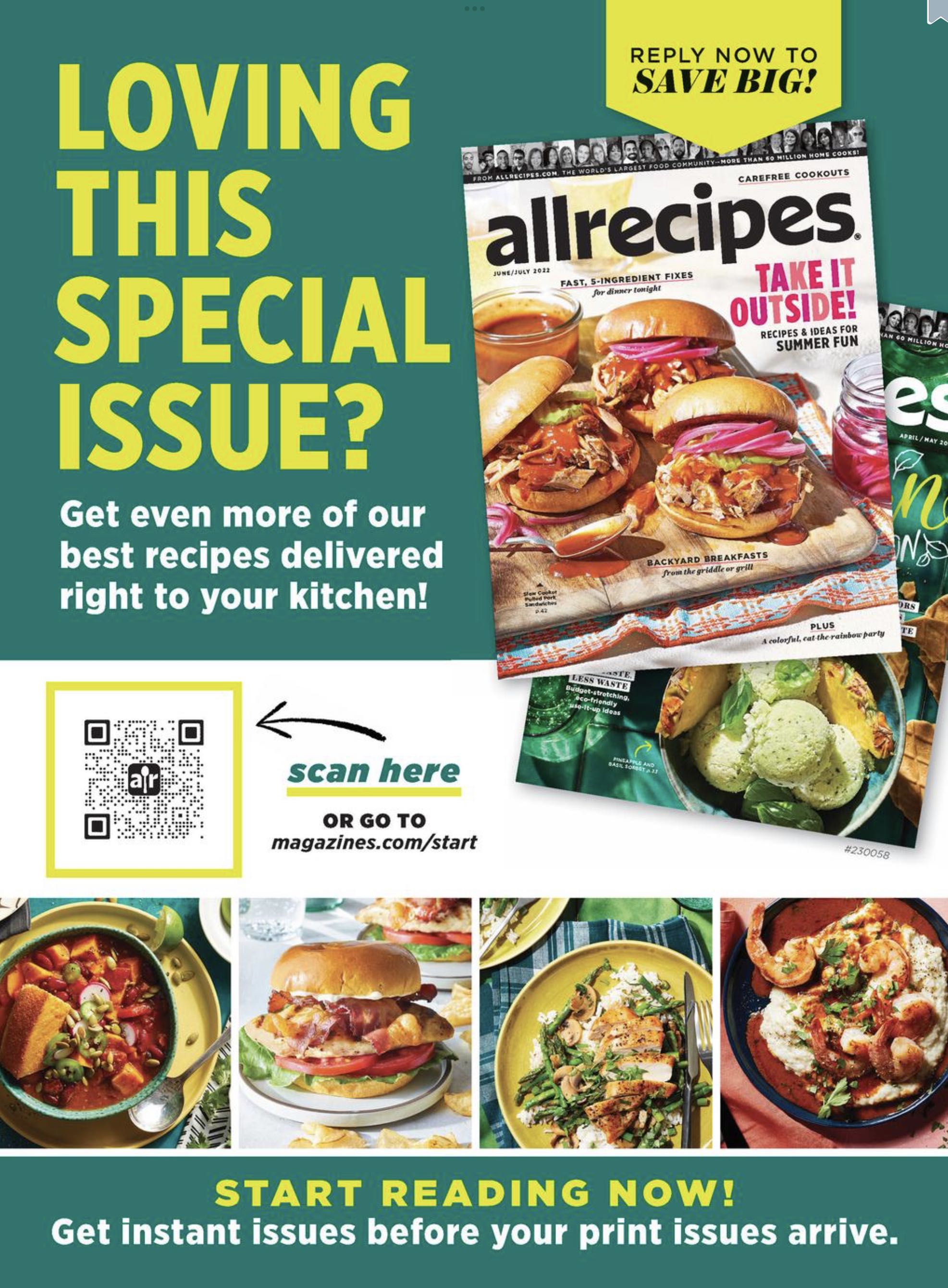 allrecipes Copycat Recipes  2023 March  (March) magazine collectible - Main Image 2