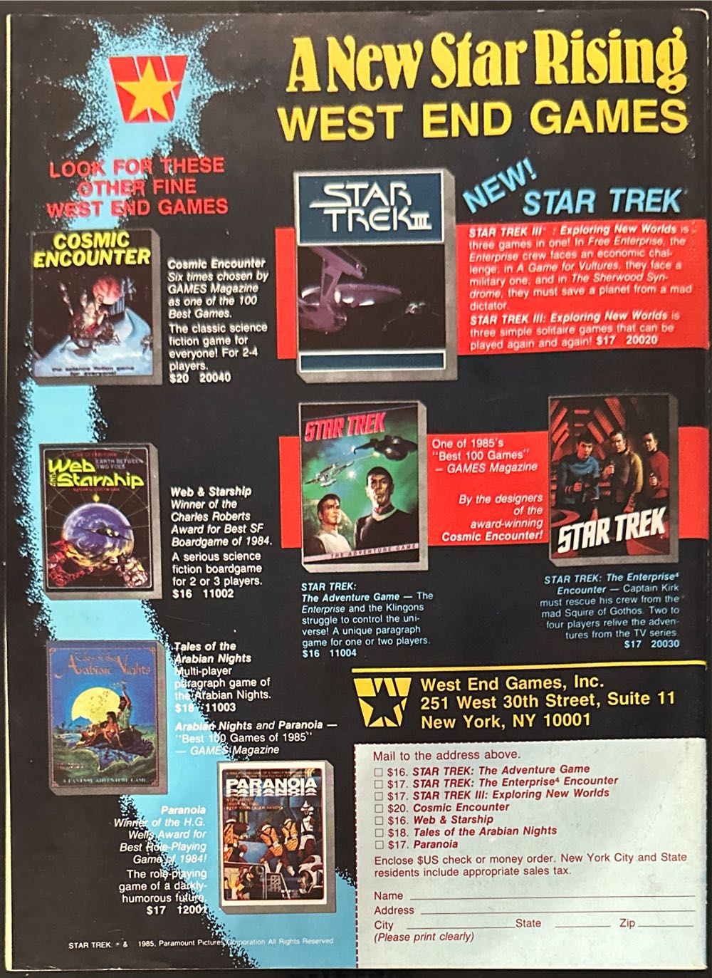 Starlog  (November) magazine collectible [Barcode 07189649112811] - Main Image 2