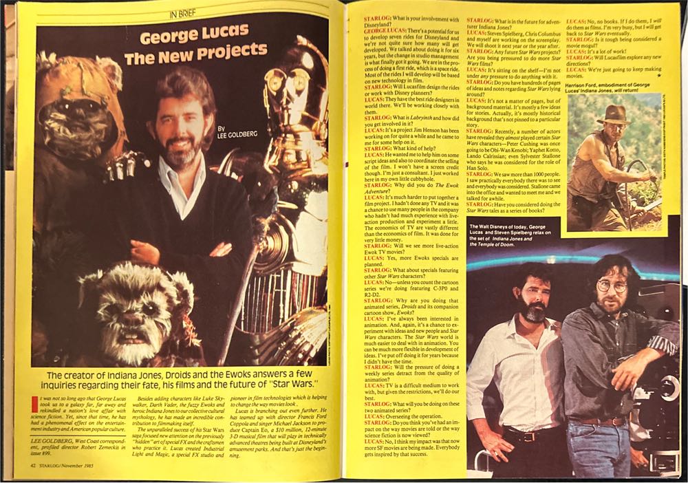 Starlog  (November) magazine collectible [Barcode 07189649112811] - Main Image 4