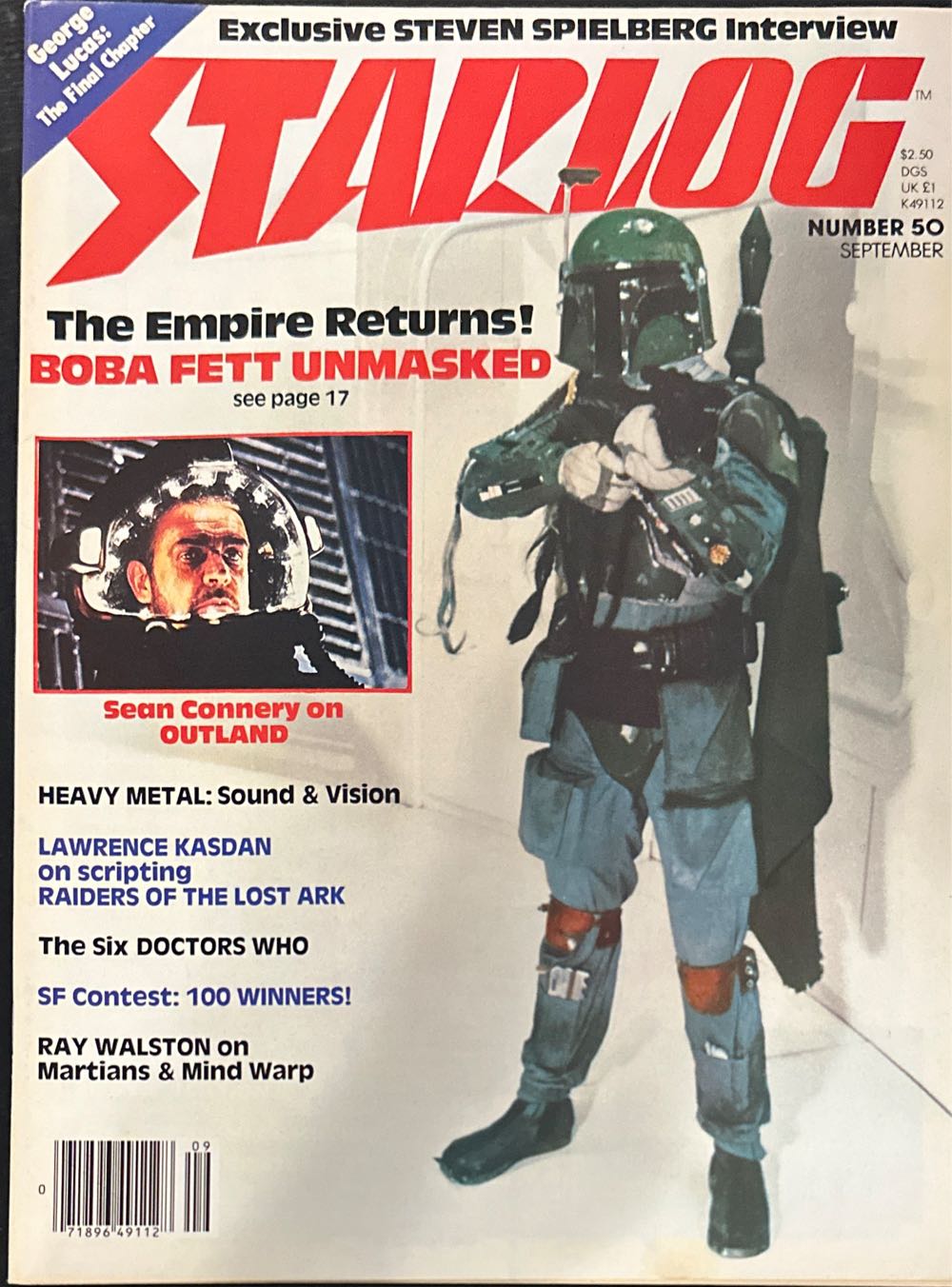 Starlog  (September) magazine collectible [Barcode 07189649112809] - Main Image 1