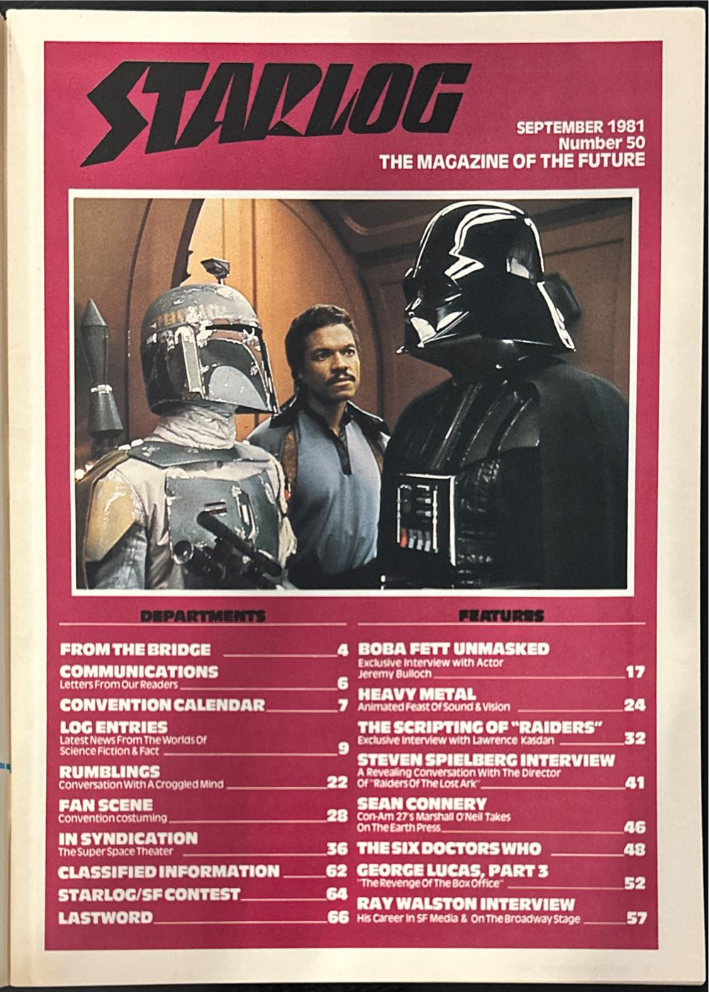 Starlog  (September) magazine collectible [Barcode 07189649112809] - Main Image 3