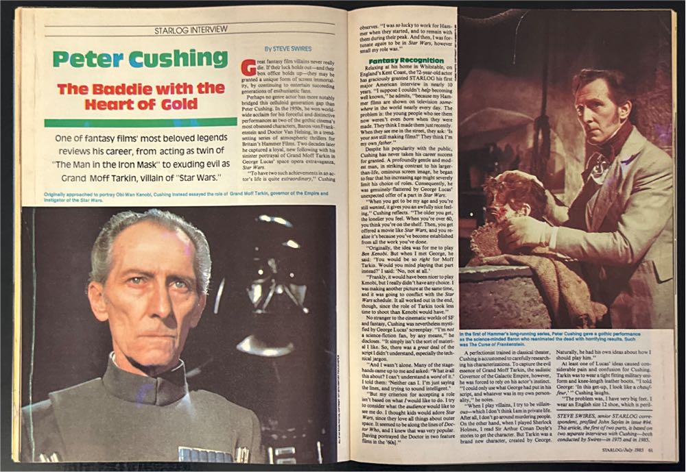 Starlog  (July) magazine collectible [Barcode 07189649112807] - Main Image 4