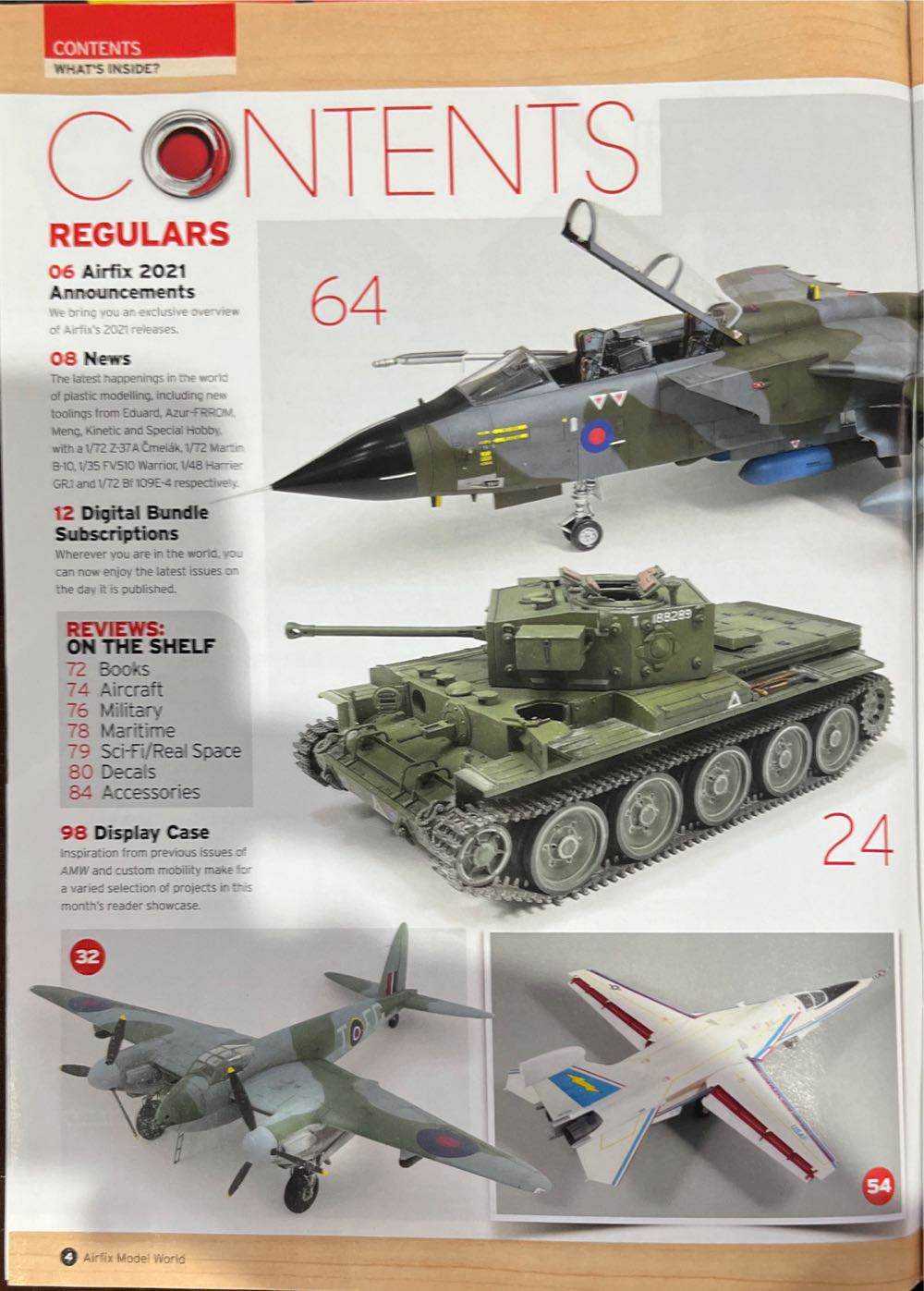 Airfix Model World Issue 123  (February) magazine collectible [Barcode 72527486666326] - Main Image 2