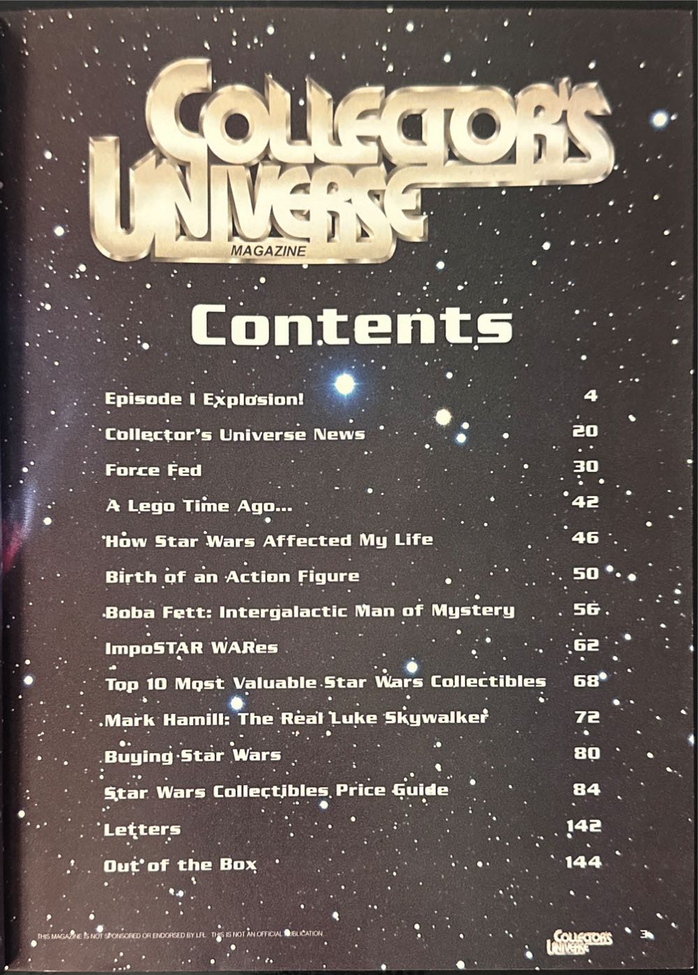 Collector’s Universe  magazine collectible [Barcode 07098935914706] - Main Image 3