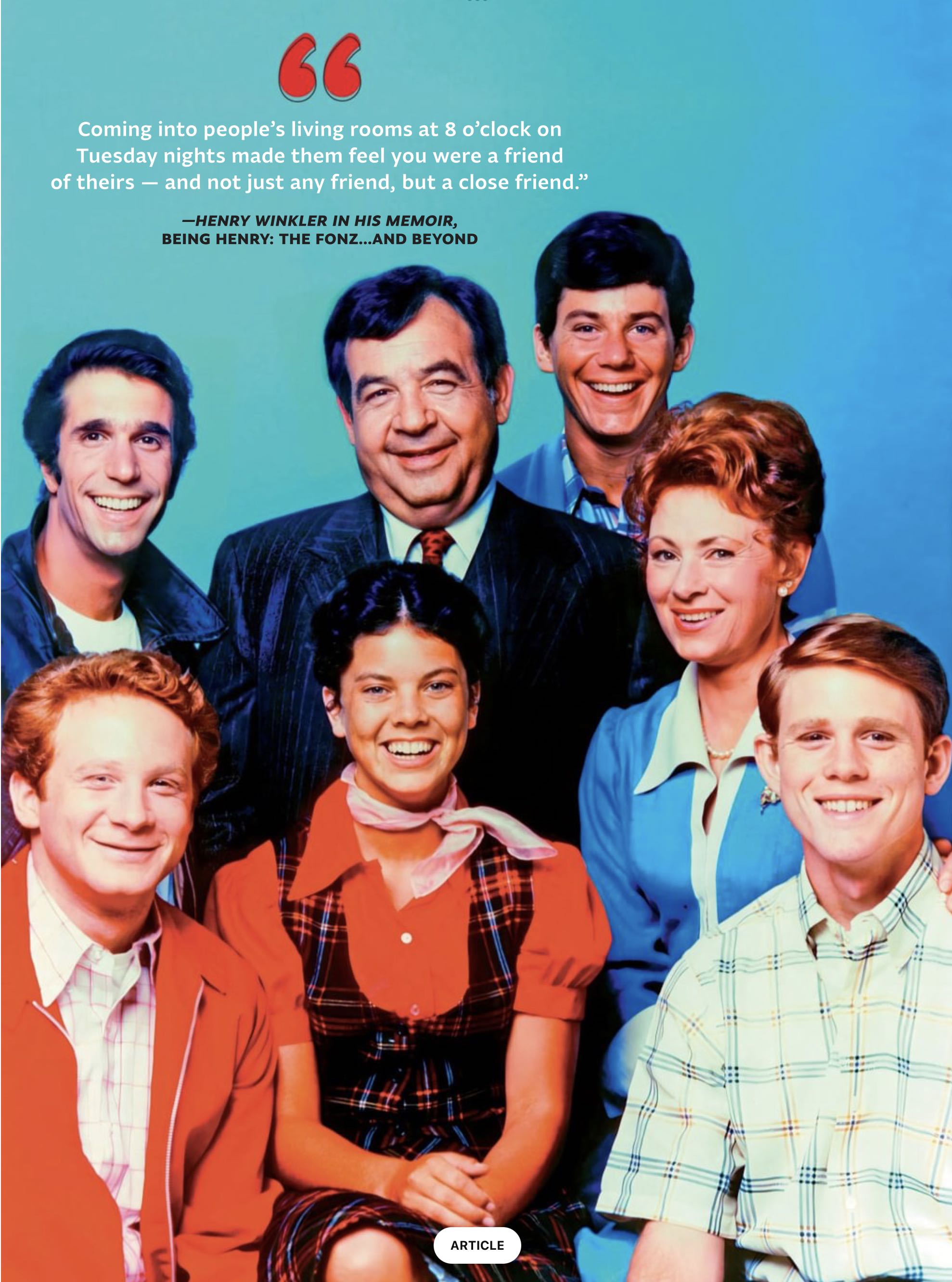 50 Years of Happy Days  2024 January  (January) magazine collectible - Main Image 2