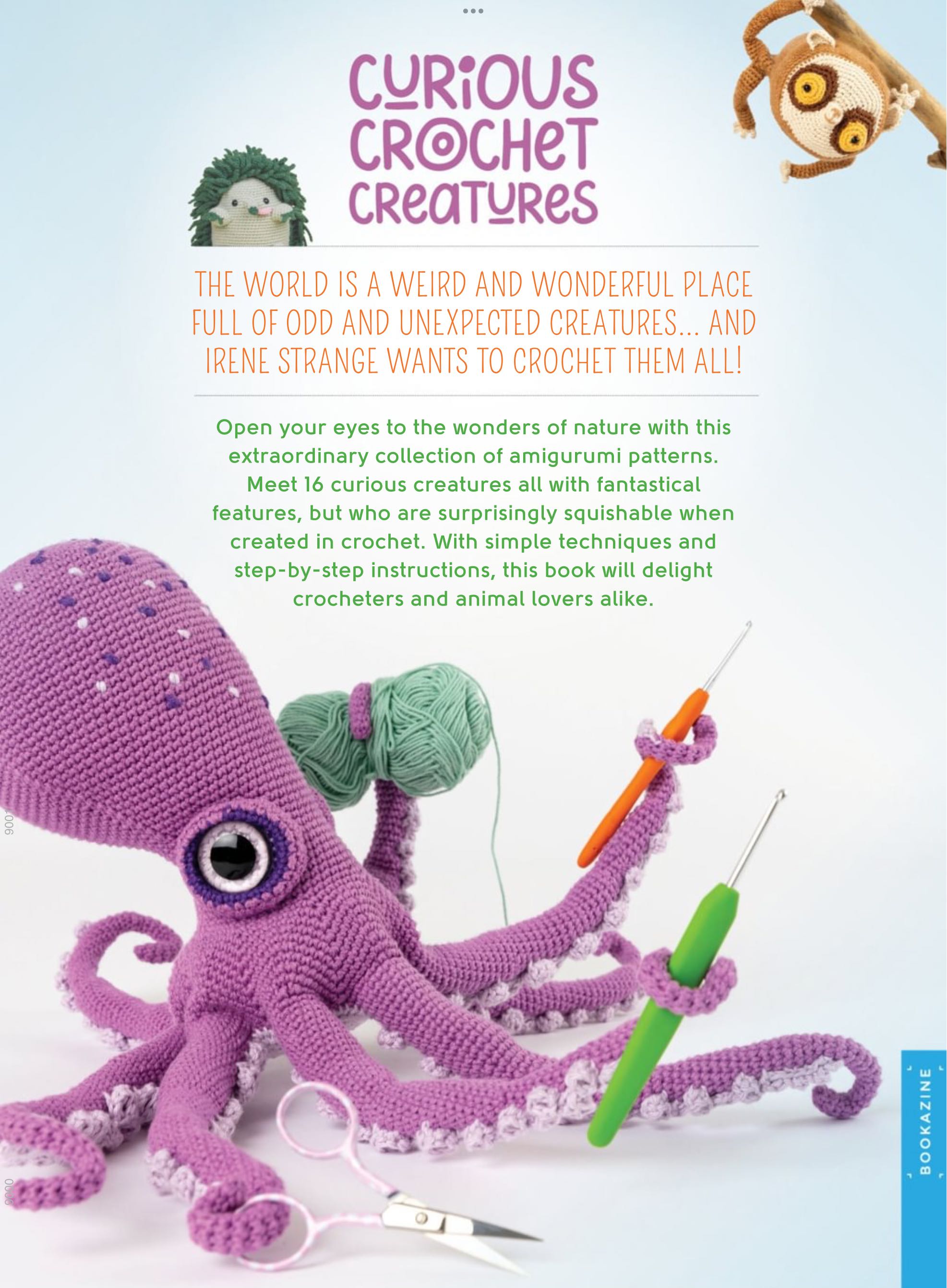 Curious Crochet Creatures  2023 September  (September) magazine collectible - Main Image 2