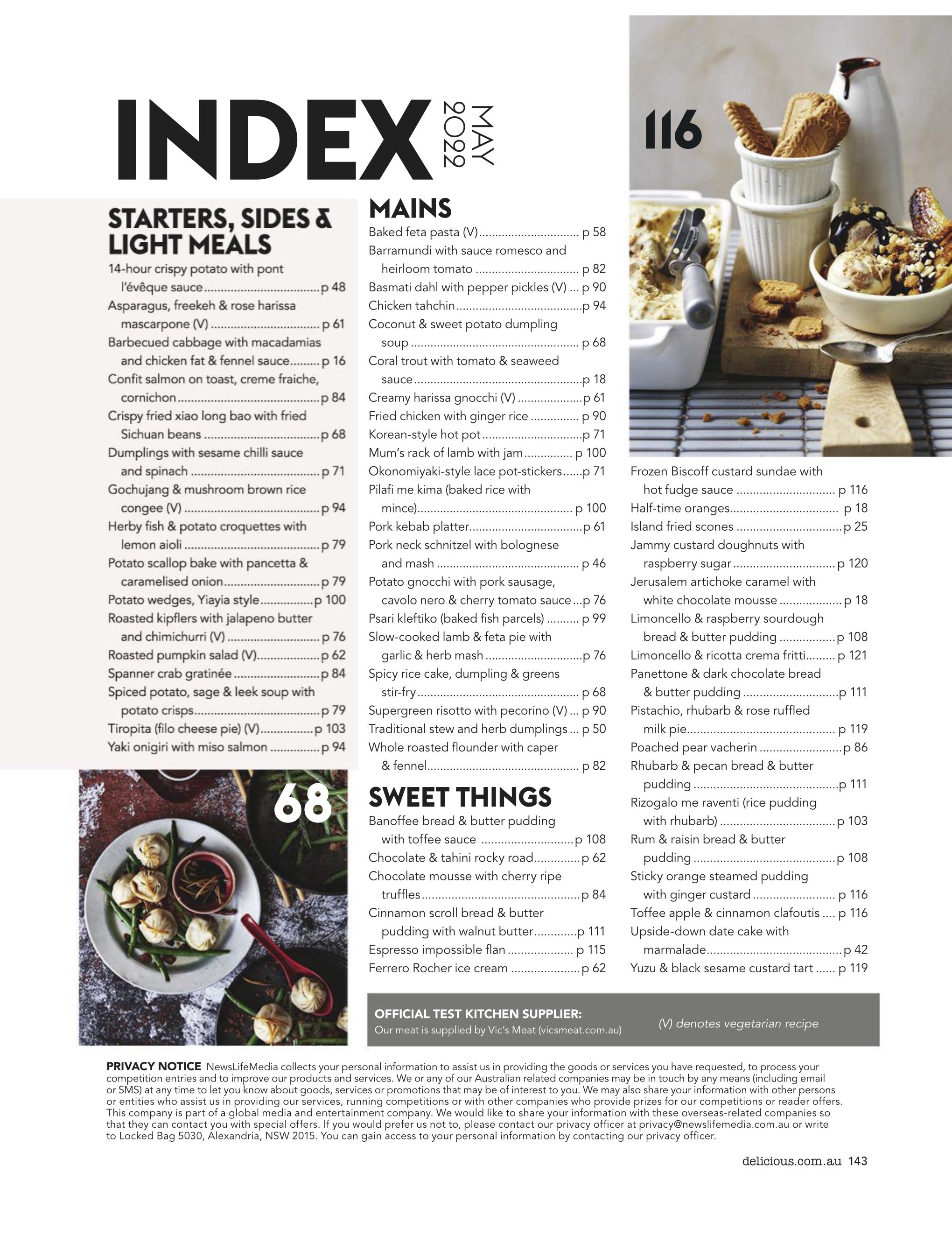 delicious.  2022 May  (May) magazine collectible - Main Image 2