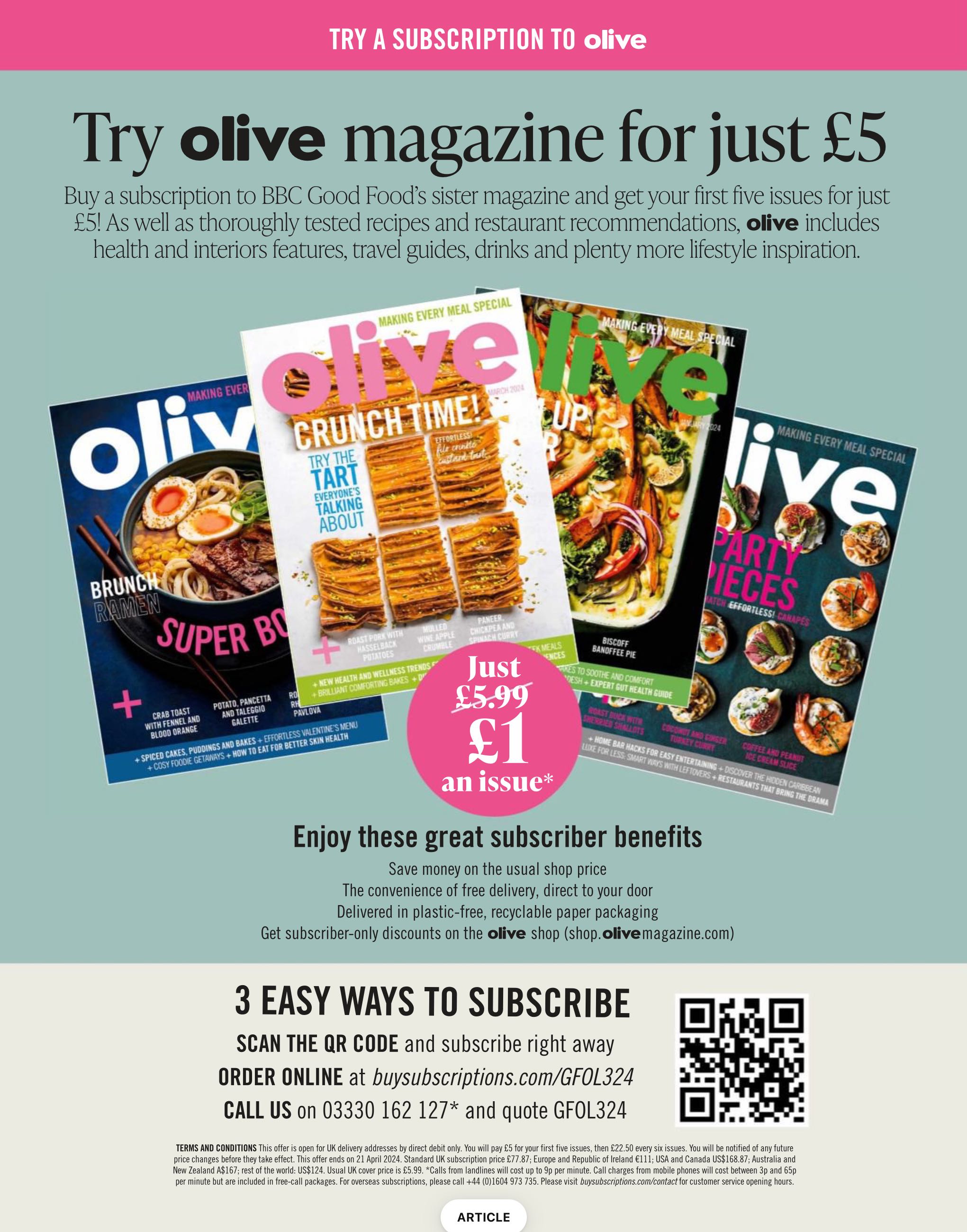 Good Food - Money Saving Meals  2024 March  (March) magazine collectible - Main Image 2