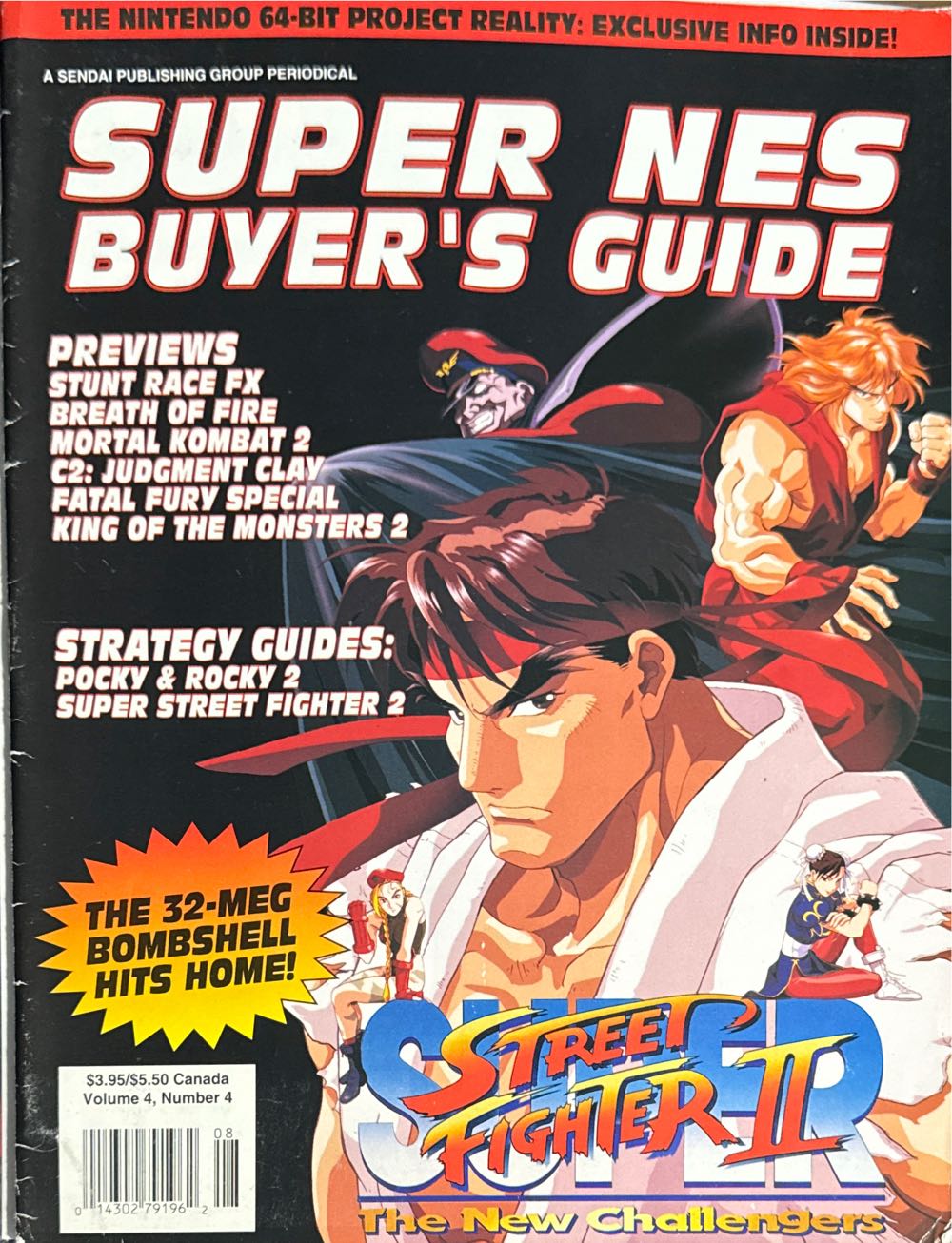 Super NES Buyer’s Guide V4.4  (July) magazine collectible [Barcode 01430279196208] - Main Image 1