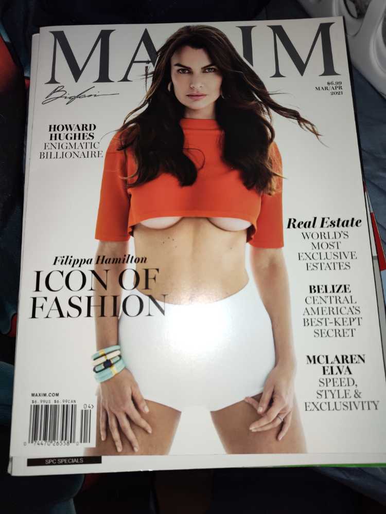 Maxim March April  (March) magazine collectible [Barcode 07447026558004] - Main Image 2