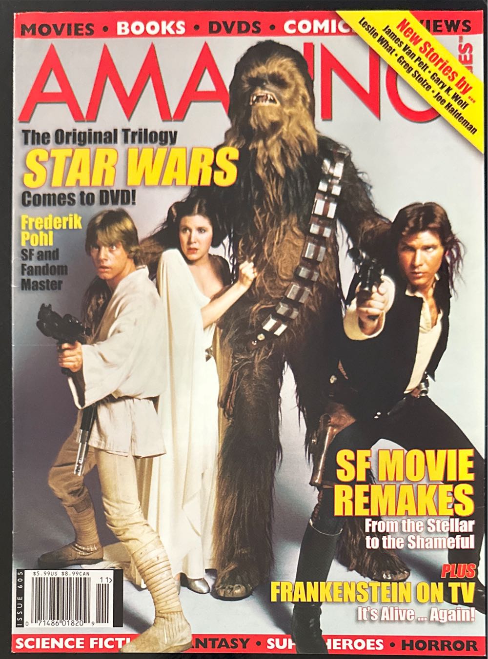 Amazing Stories  (November) magazine collectible [Barcode 07148601820911] - Main Image 1