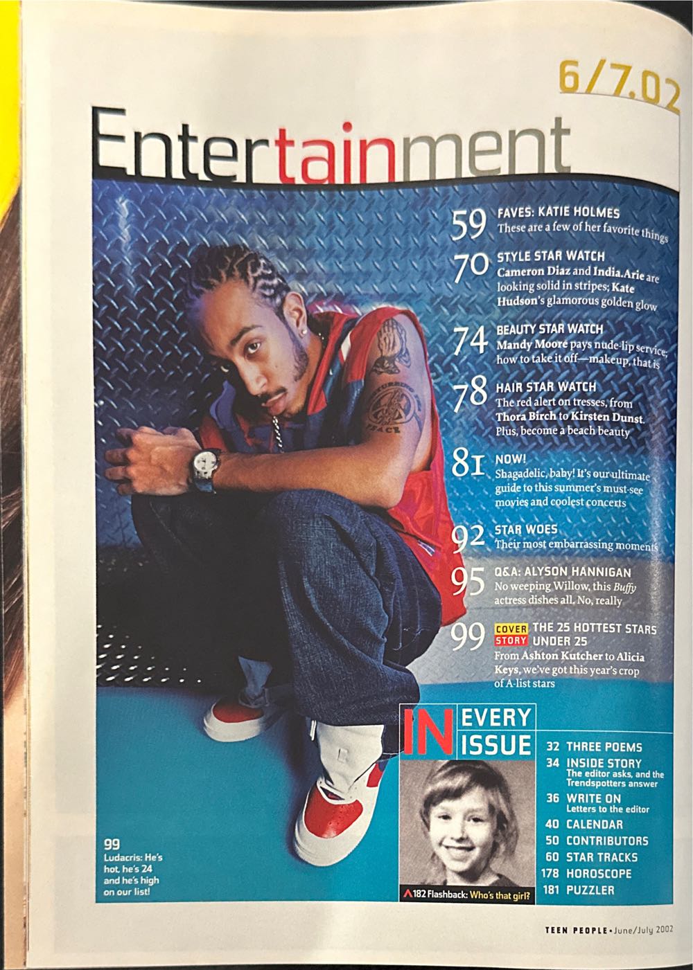 Teen People  (June) magazine collectible [Barcode 07244010220006] - Main Image 3