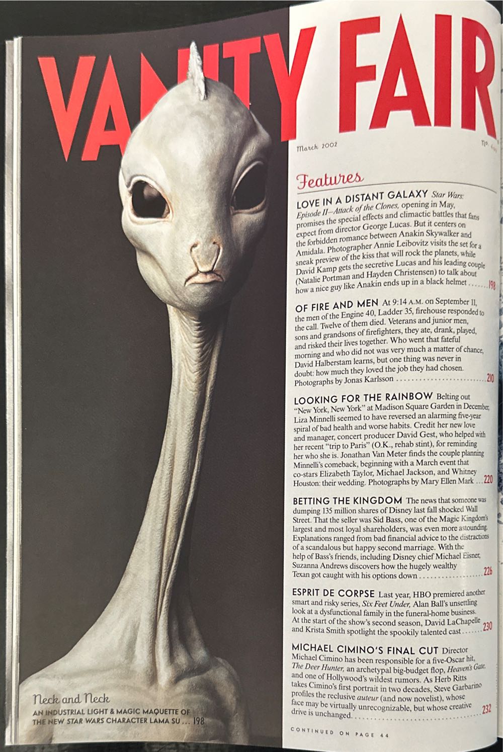 Vanity Fair  (March) magazine collectible [Barcode 03194600006903] - Main Image 3