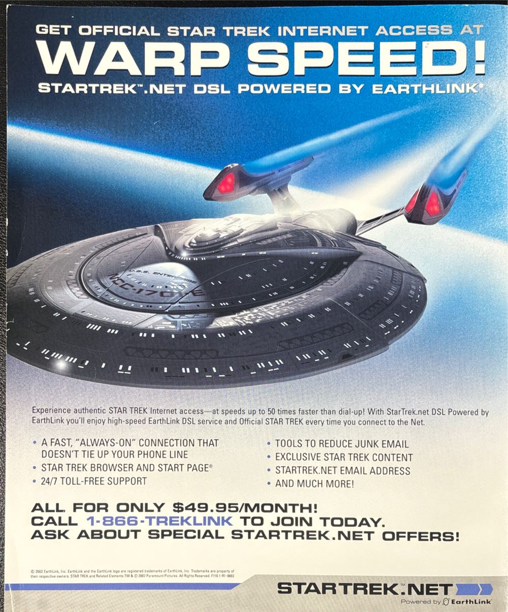 Star Trek The Magazine Vol. 3 Issue. 5 September 2002  (September) magazine collectible [Barcode 07143518263009] - Main Image 2