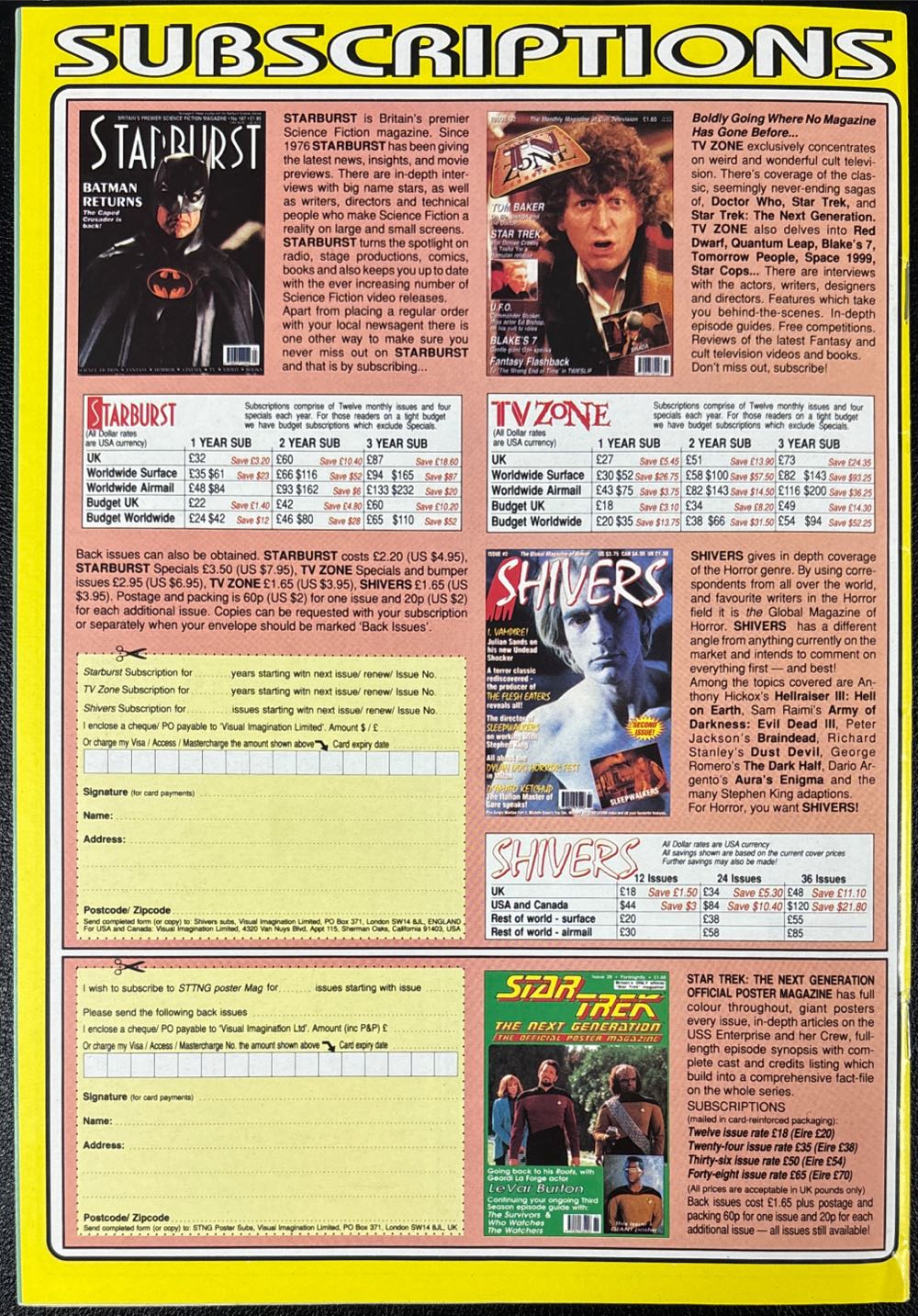Starburst Star Trek Magazine #177  (May) magazine collectible [Barcode 977095511403977] - Main Image 2