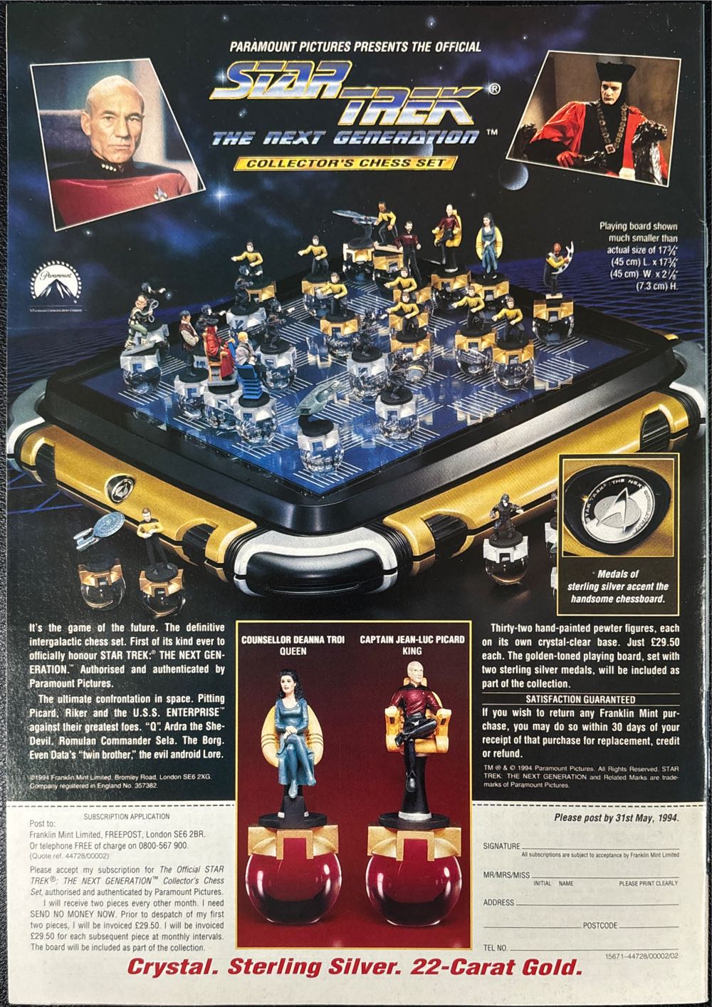 TV Zone Magazine Star Trek Cover #54  (May) magazine collectible [Barcode 977095738403454] - Main Image 2