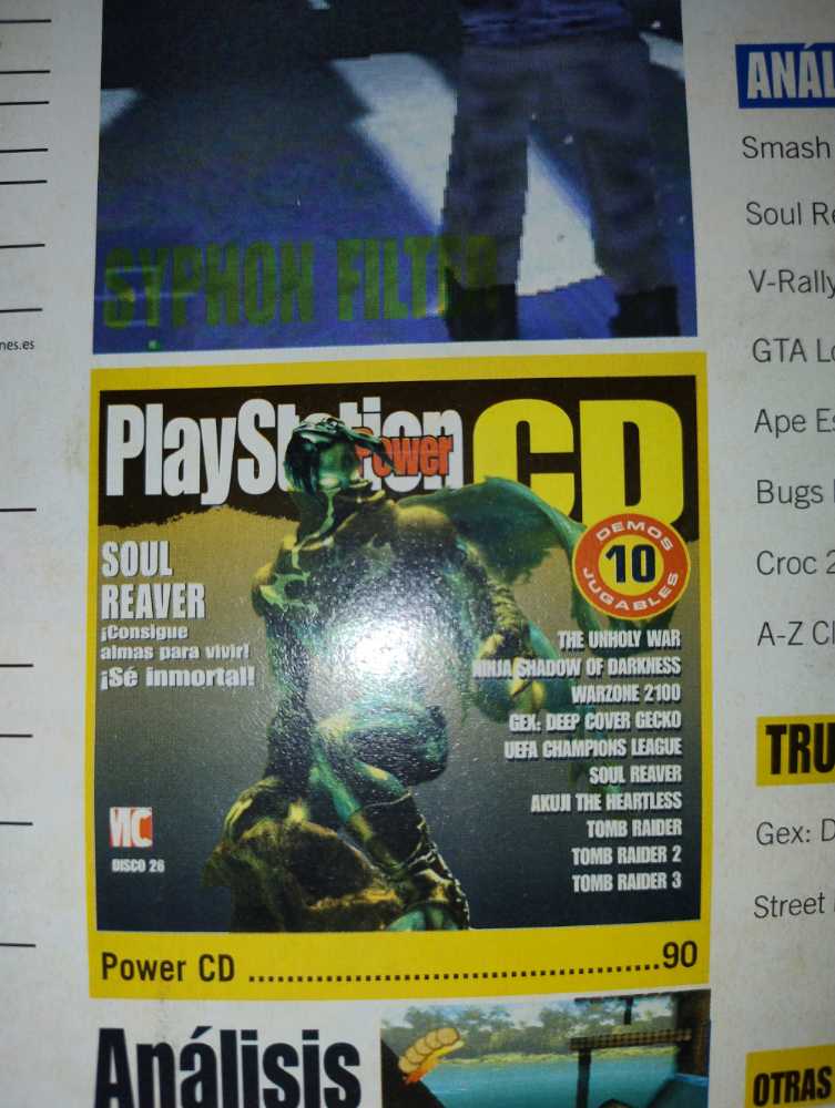 Playstation Power N° 26  (julio) magazine collectible - Main Image 2