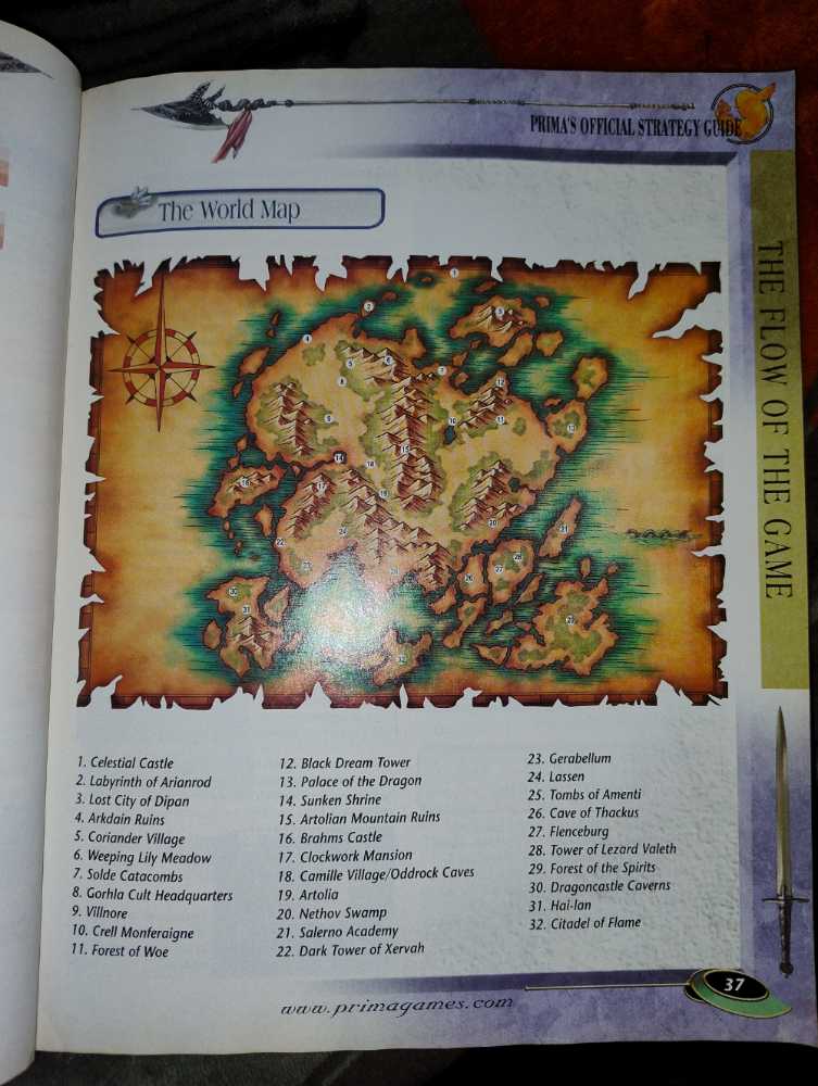 Prima’s Official Strategy Guide For Valkyrie Profile  (junio) magazine collectible - Main Image 3