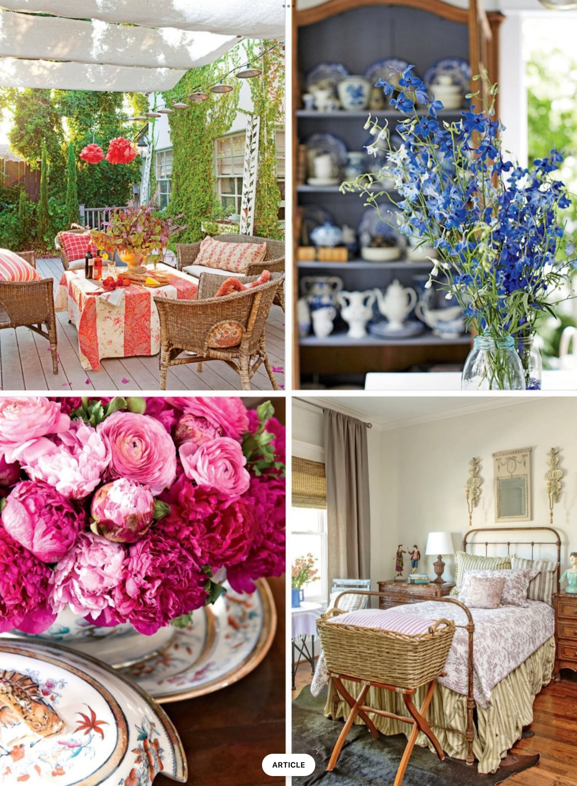 French Country Home & Living - Rustic & Romantic  2023 July  (July) magazine collectible - Main Image 2