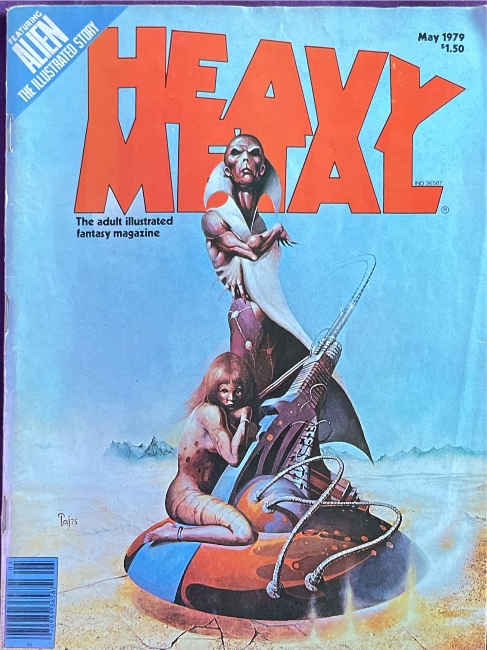 Heavy Metal  (May) magazine collectible [Barcode 07098936587205] - Main Image 1