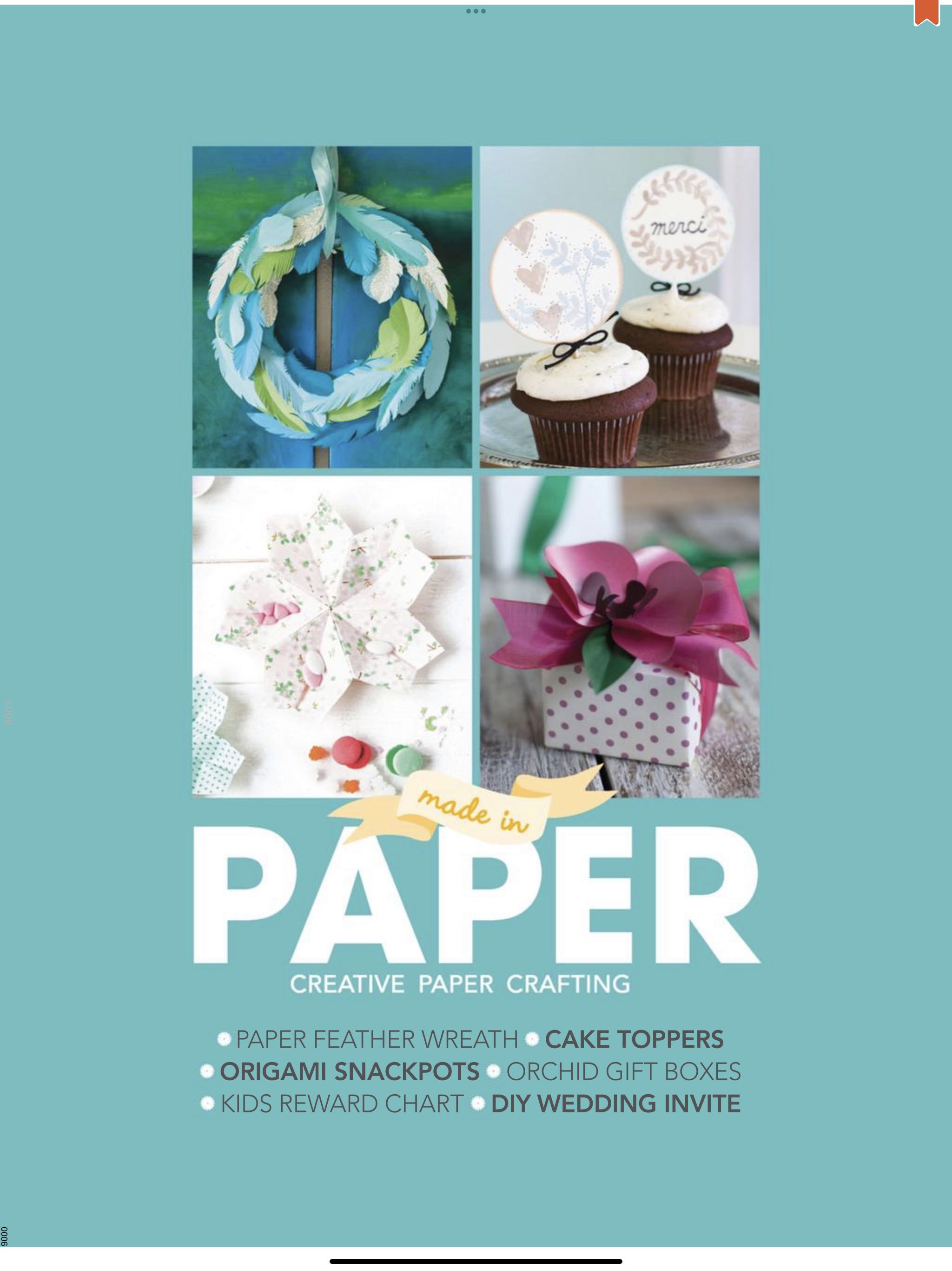 Made in Paper Spring 2014 March  (March) magazine collectible - Main Image 2
