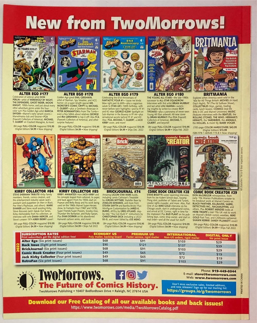 Back Issue  (December) magazine collectible [Barcode 182658004781] - Main Image 2