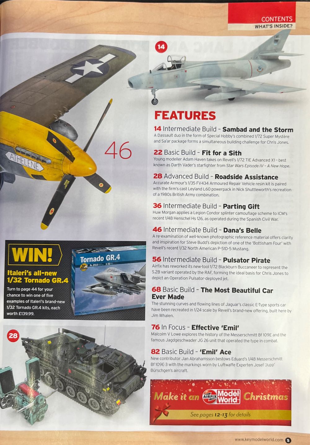 Airfix Model World Issue 121  (December) magazine collectible [Barcode 72527486666387] - Main Image 3