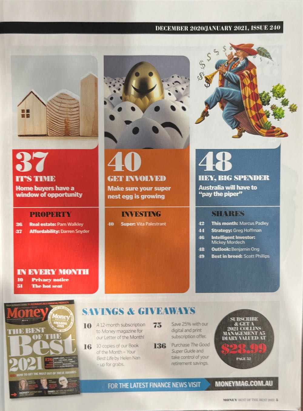 Money Issue 240  (January) magazine collectible [Barcode 935490300005812] - Main Image 3