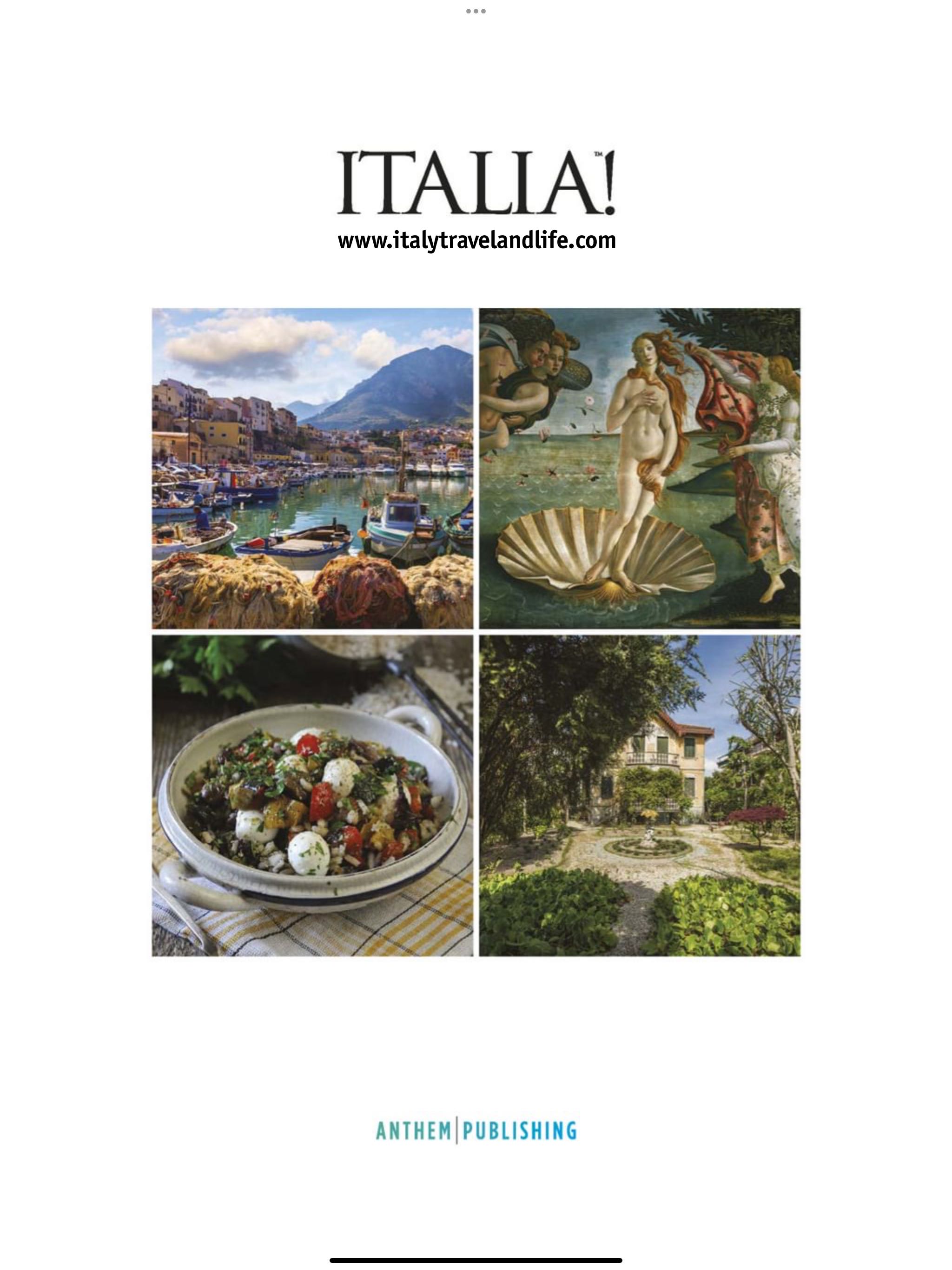 Italia Magazine  2023 August-September  (August) magazine collectible - Main Image 2