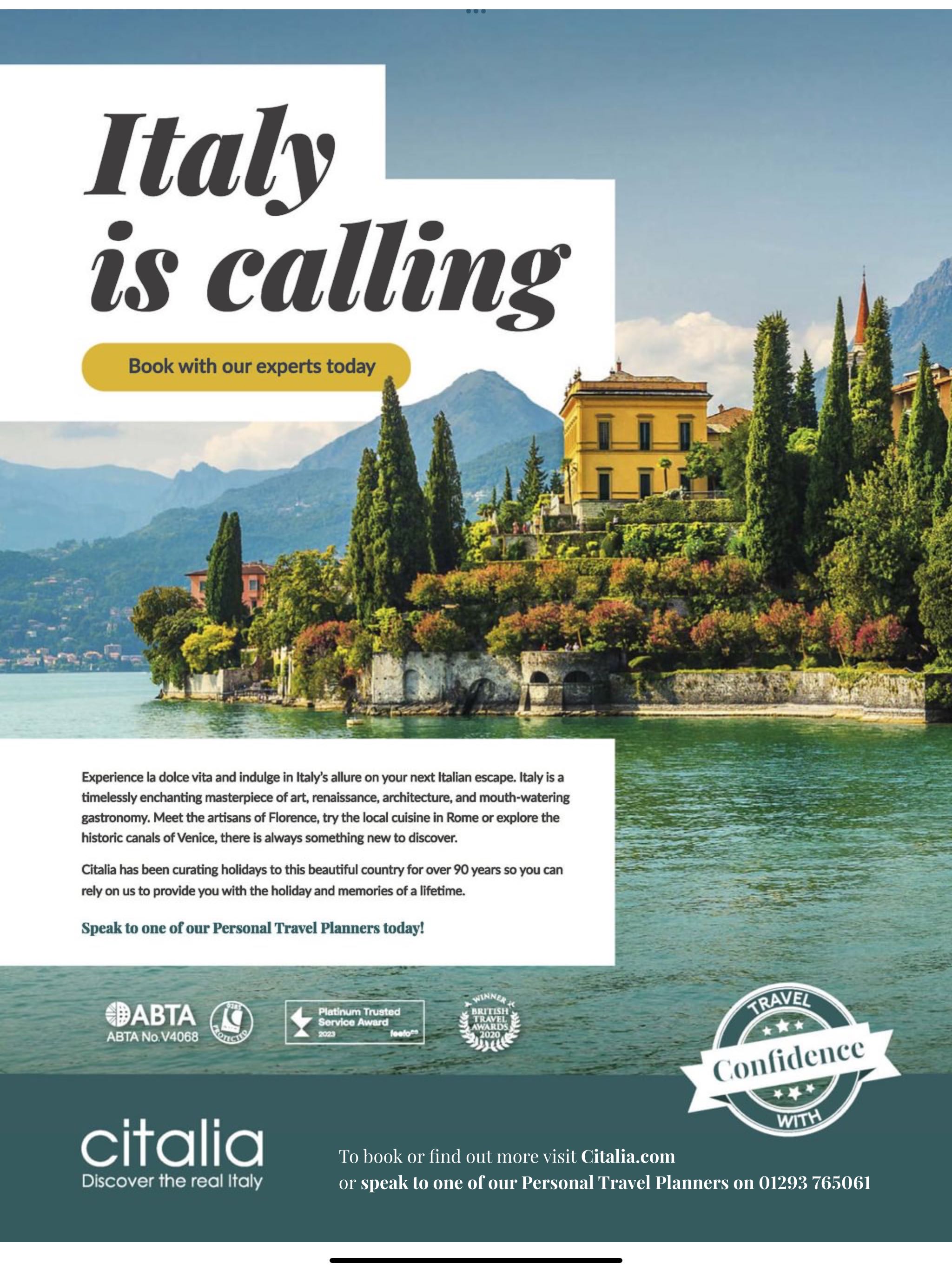 Italia Magazine  2023 October-November  (October) magazine collectible - Main Image 2