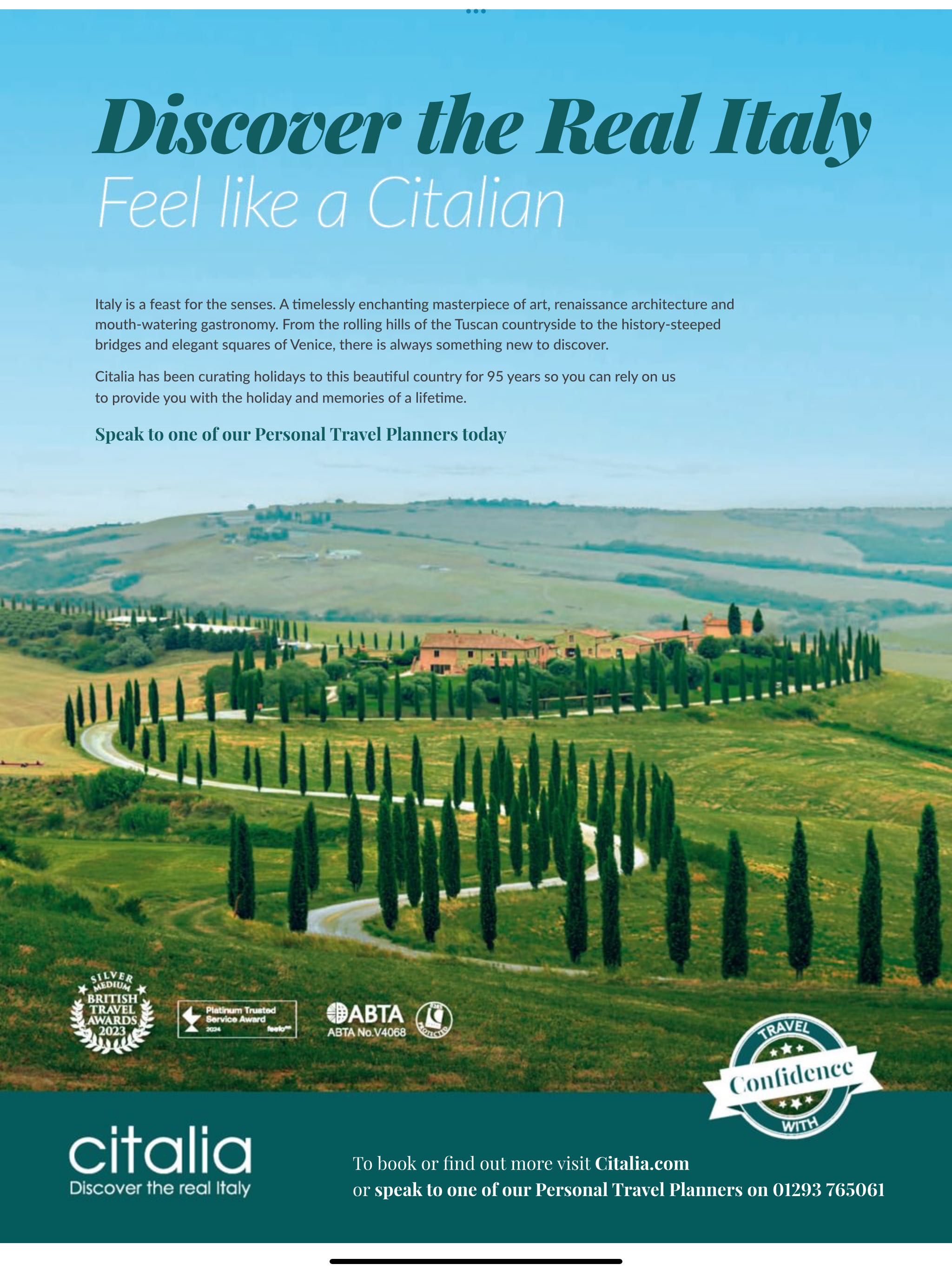 Italia Magazine  2024 June-July  (June) magazine collectible - Main Image 2