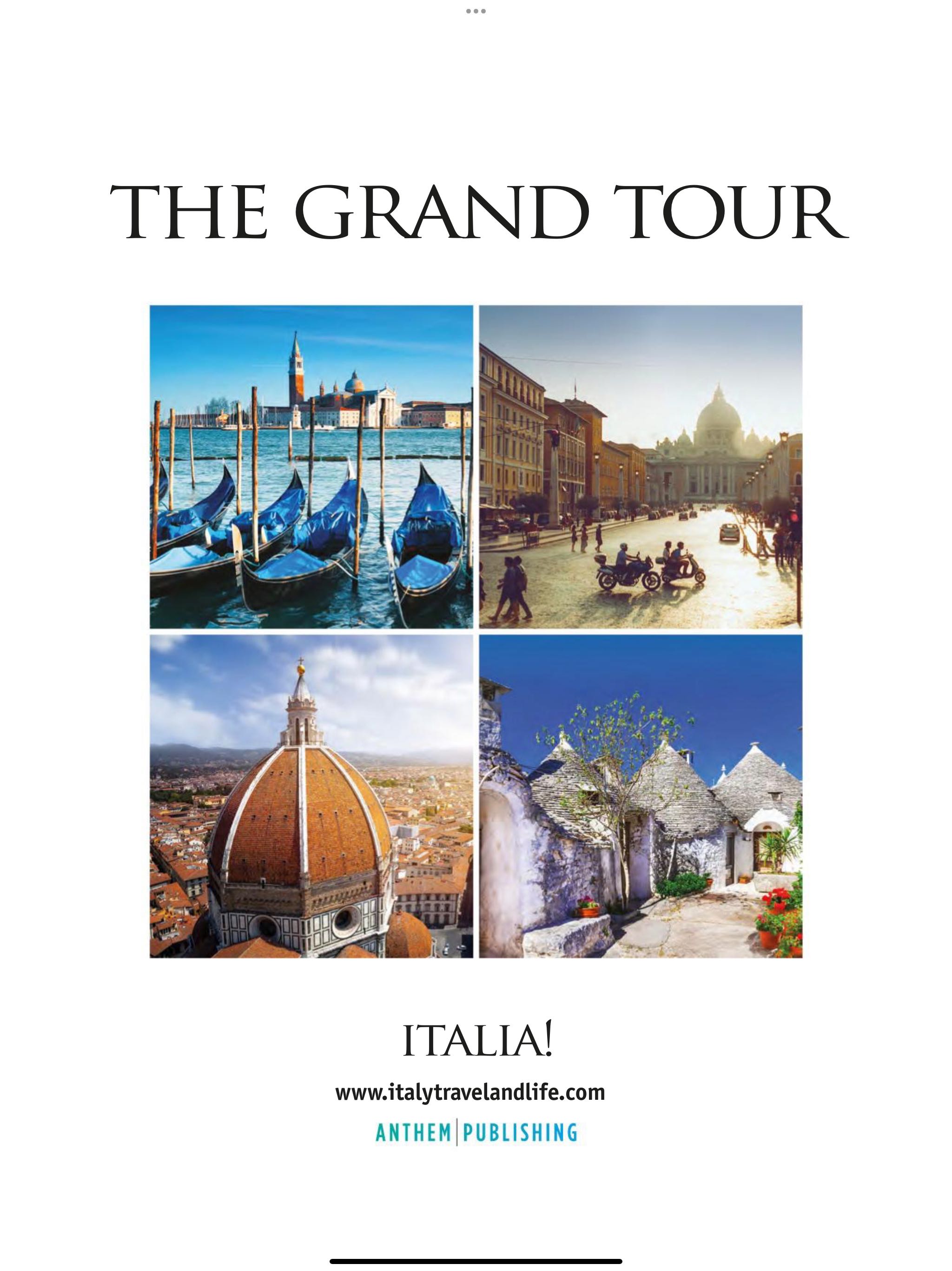 Italia Magazine Grand Tour  2021 April  (April) magazine collectible - Main Image 2