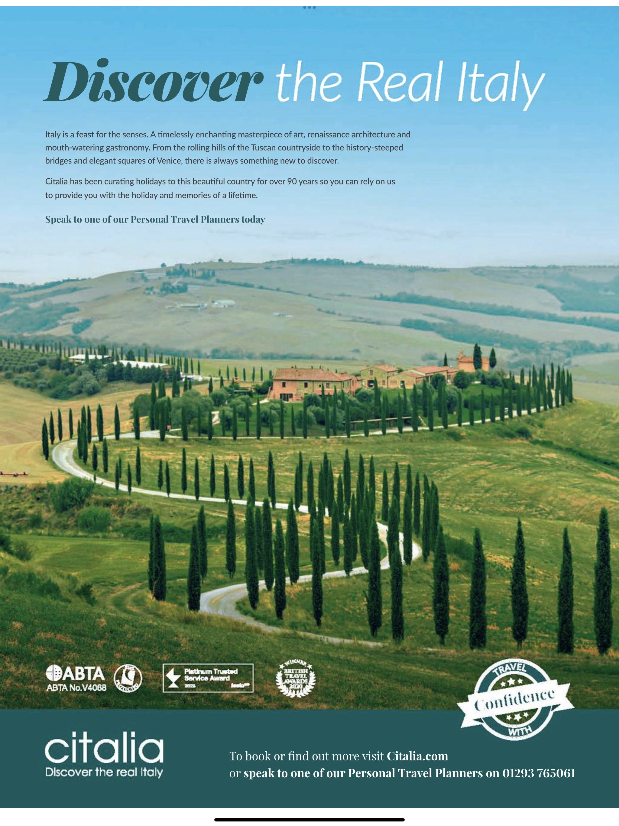Italia Magazine Tuscany & Florence  2023 March  (March) magazine collectible - Main Image 2