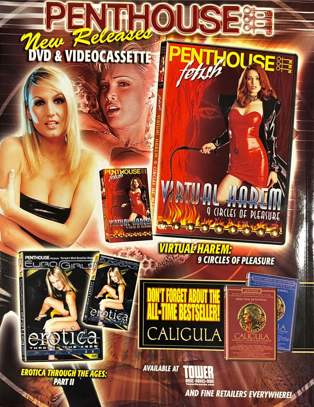 The Girls of Penthouse  (January) magazine collectible [Barcode 07480802080502] - Main Image 2
