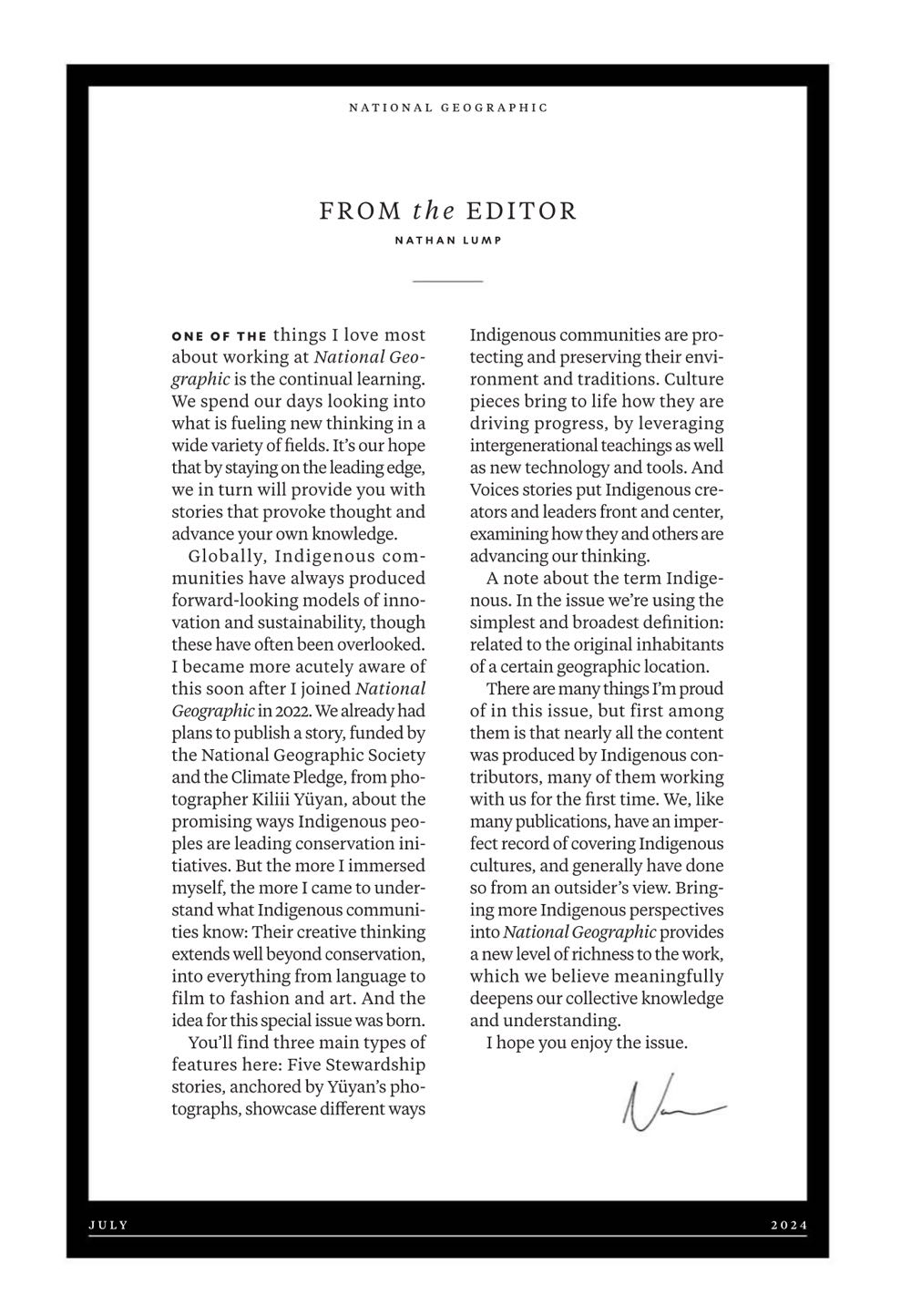 National Geographic  (July) magazine collectible - Main Image 2