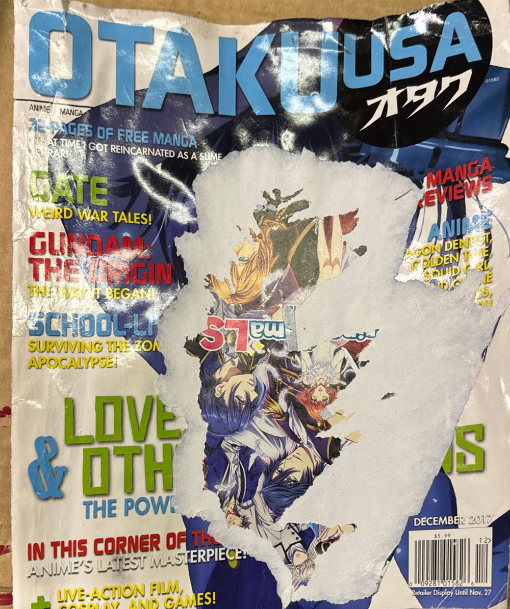 Otaku USA  (December) magazine collectible [Barcode 00928101582612] - Main Image 2
