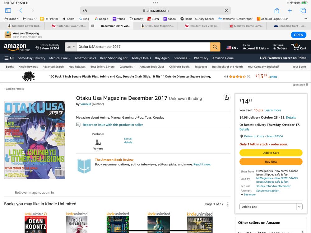 Otaku USA  (December) magazine collectible [Barcode 00928101582612] - Main Image 4