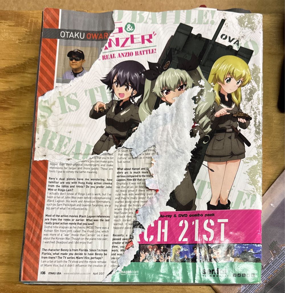 Otaku Usa Vol Apr  (April) magazine collectible [Barcode 00928101582604] - Main Image 3