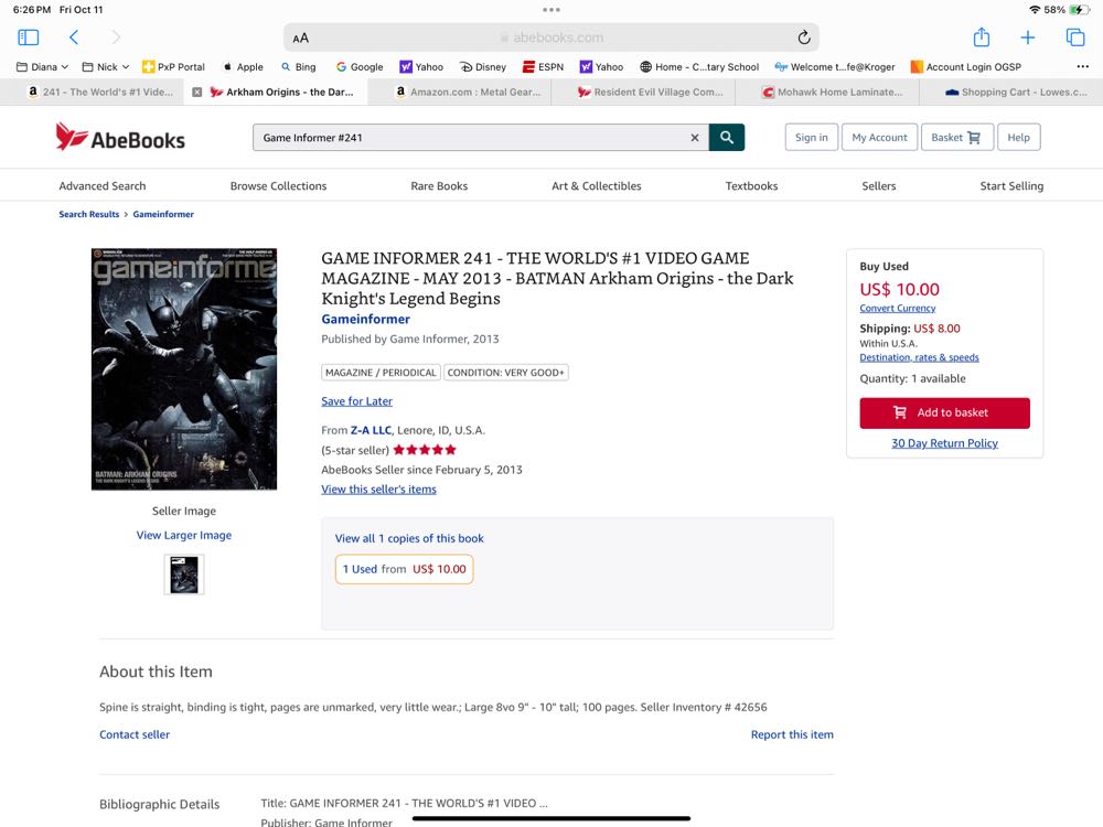 Game Informer  (May) magazine collectible [Barcode 72015037096801] - Main Image 4