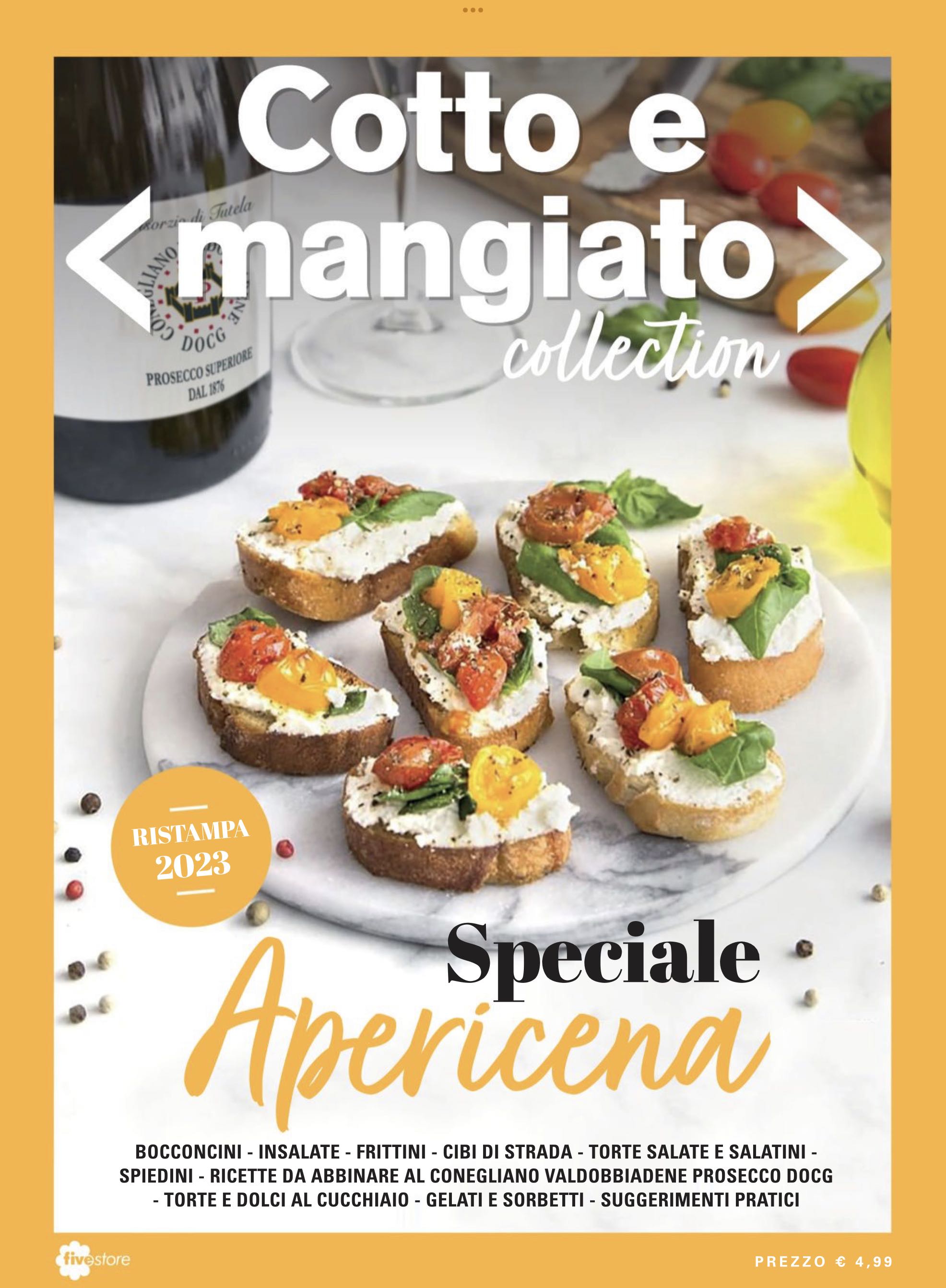 Cotto e Mangiato Speciale Apericena  2023 April  (April) magazine collectible - Main Image 1
