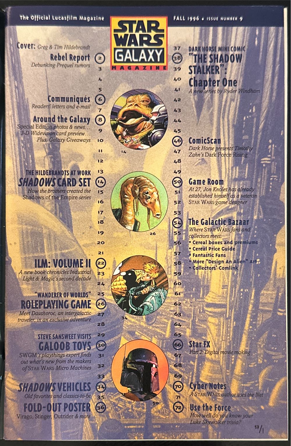 Star Wars Galaxy Magazine  (September) magazine collectible [Barcode 00912847451909] - Main Image 3